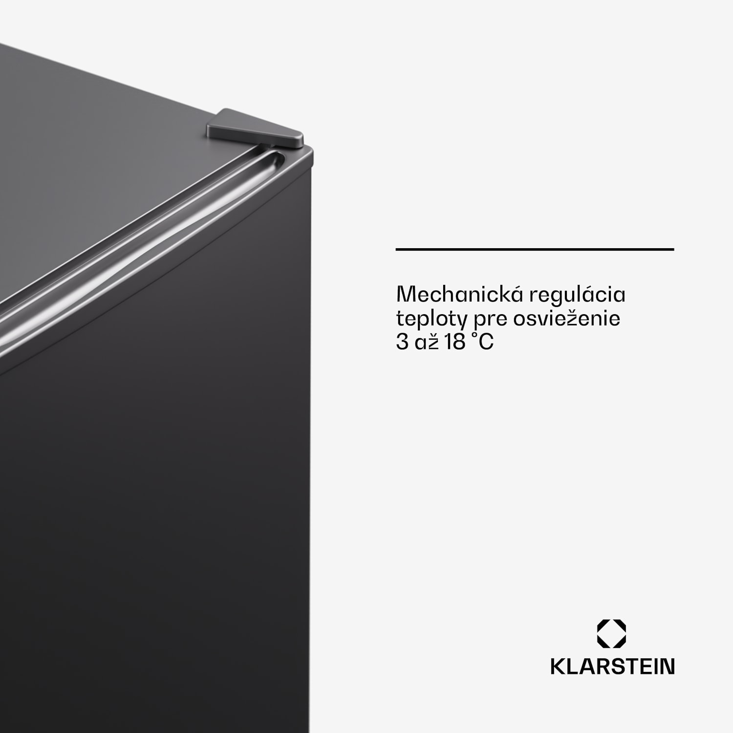 Matterhorn 68, mini chladnička, 68 litrov, 35 dB, kompaktná, uzamykateľná 68 Ltr | Nehrdzavejúca oceľ