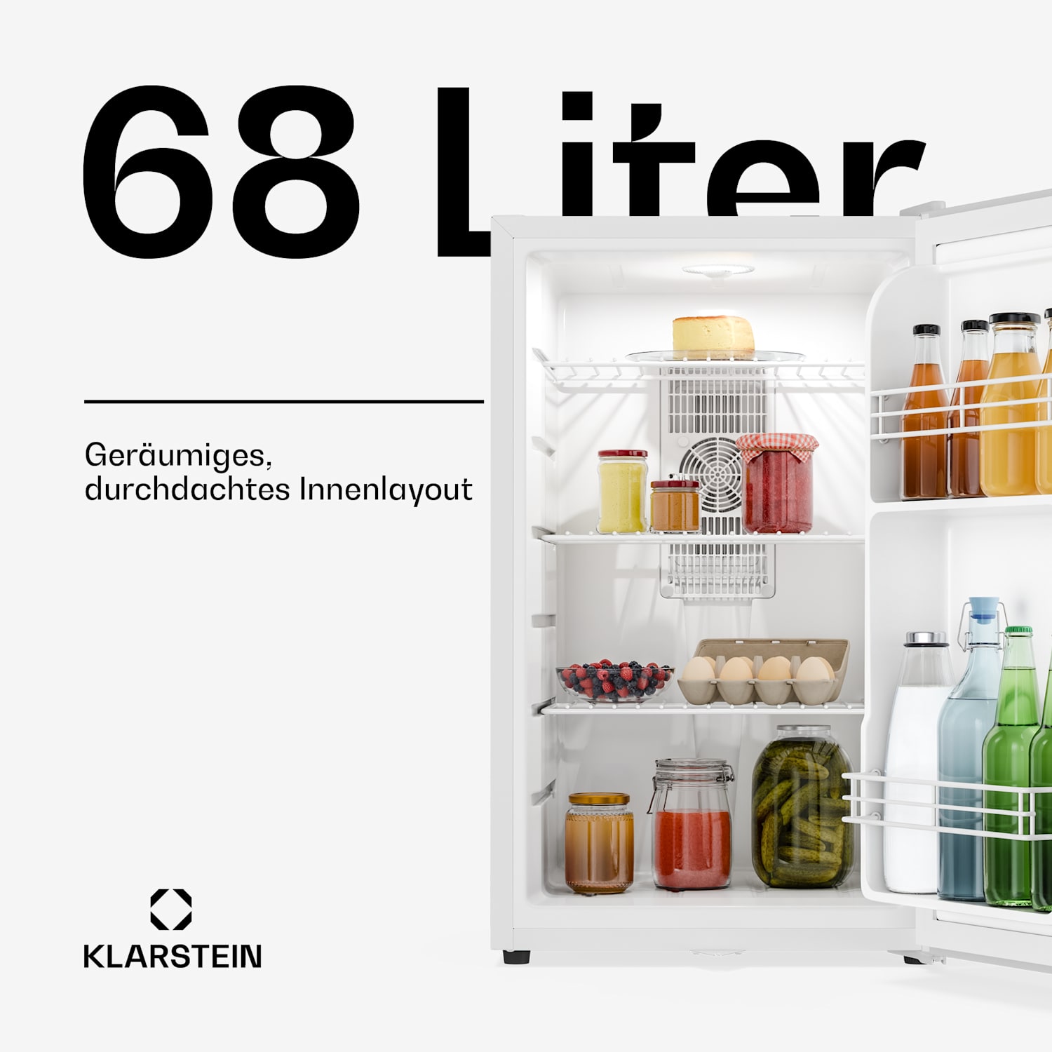 Matterhorn 68 Mini-réfrigérateur 68 litres 35 dB compact verrouillable 