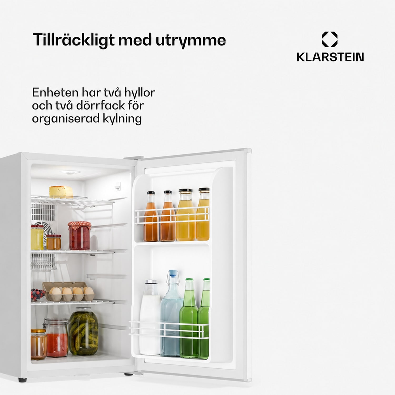 Matterhorn 68 minikyl 68 liter 35 dB kompakt låsbar 68 L | Vit