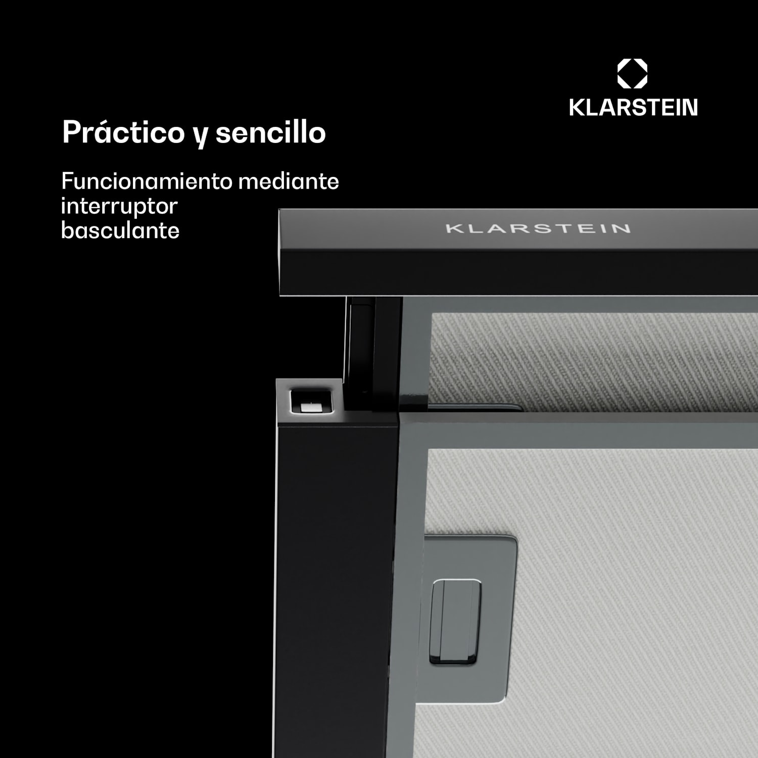 Campana extractora Viola función telescópica 60 cm 290m³/h EEK A+ 