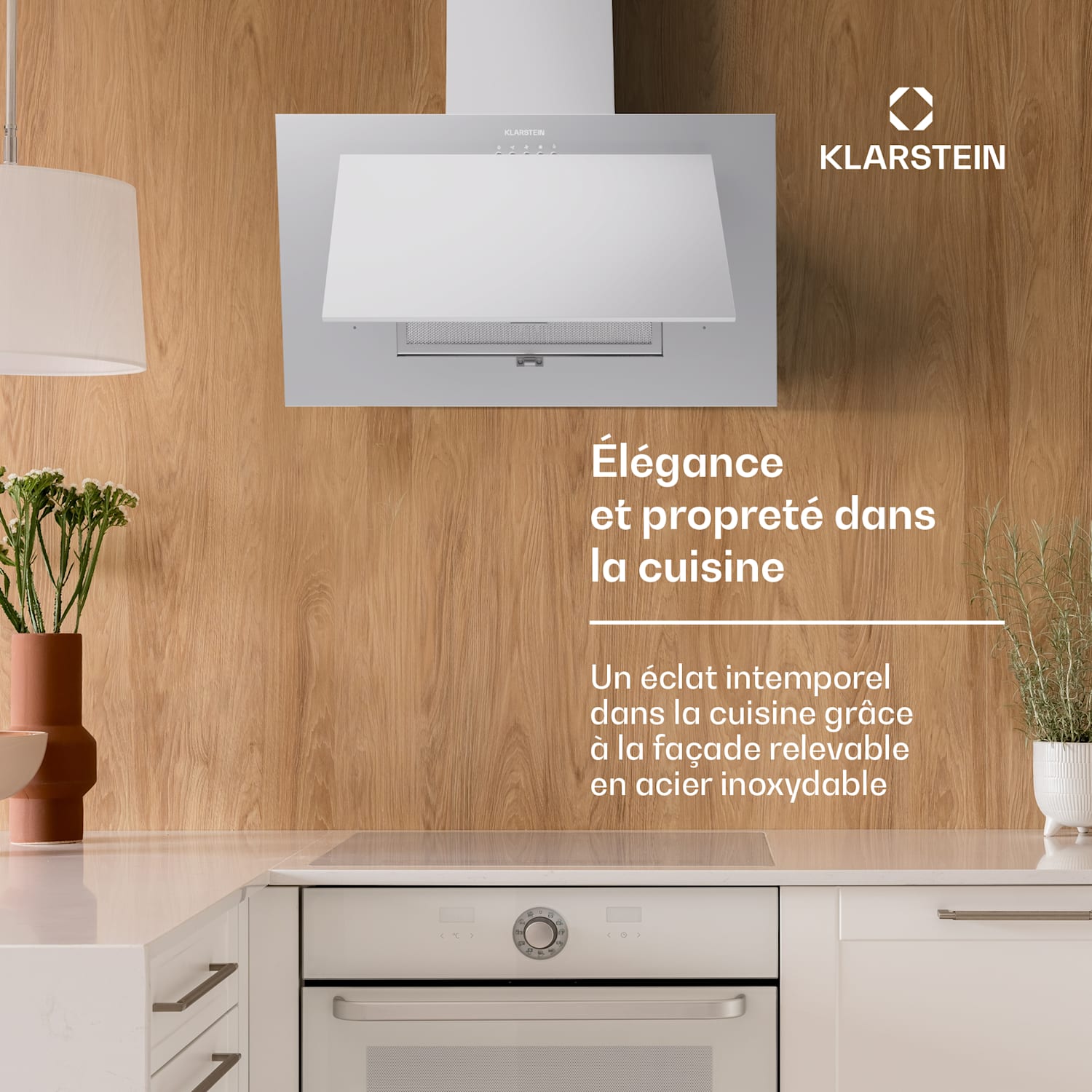 Athena 60 afzuigkap 60cm 247 m³/h led afvoer/recirculatie 60 cm | Nerjaveče jeklo