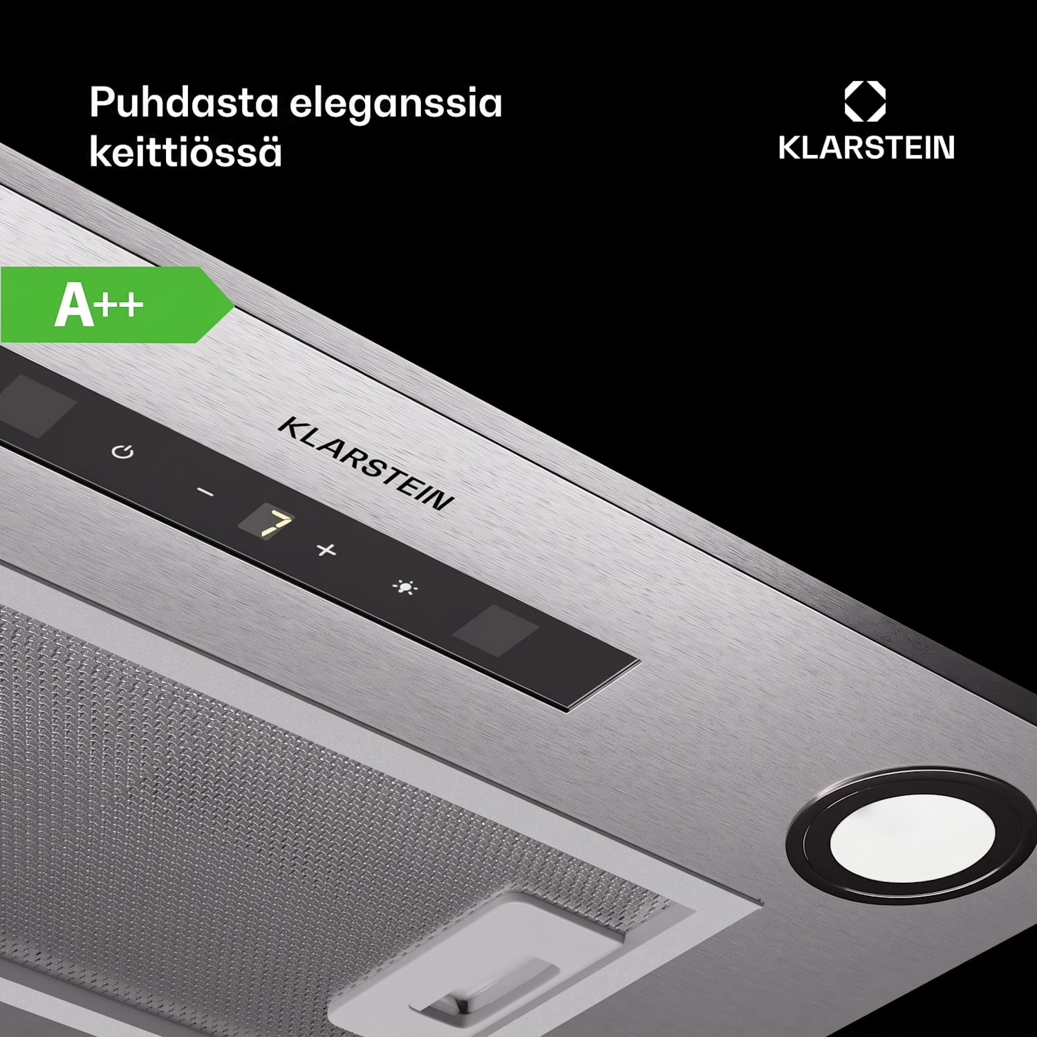 Paolo 52 liesituuletin integroitava 52 cm 439 m³/h LED kosketus A++ 52 cm | Hopea