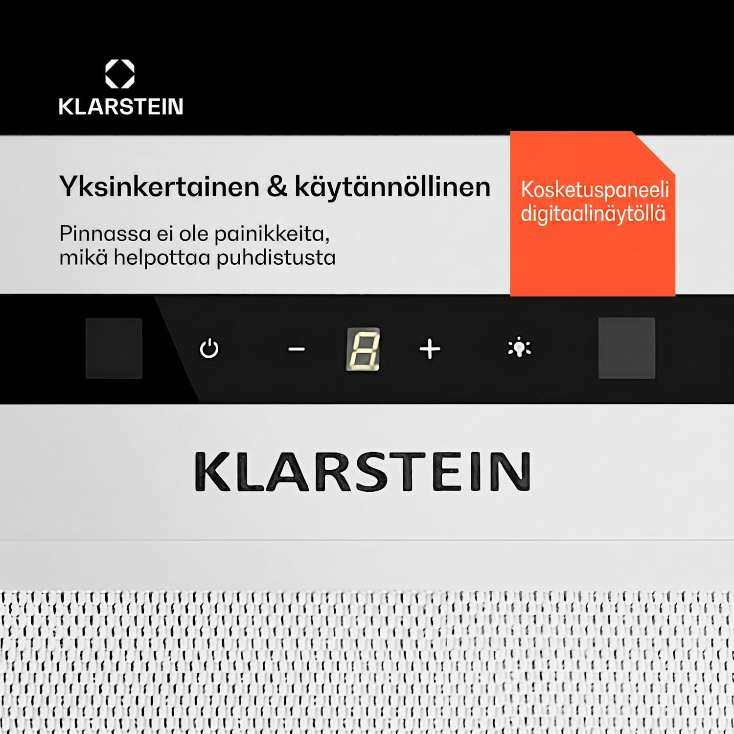 Paolo 52 liesituuletin integroitava 52 cm 439 m³/h LED kosketus A++ 52 cm | Valkoinen