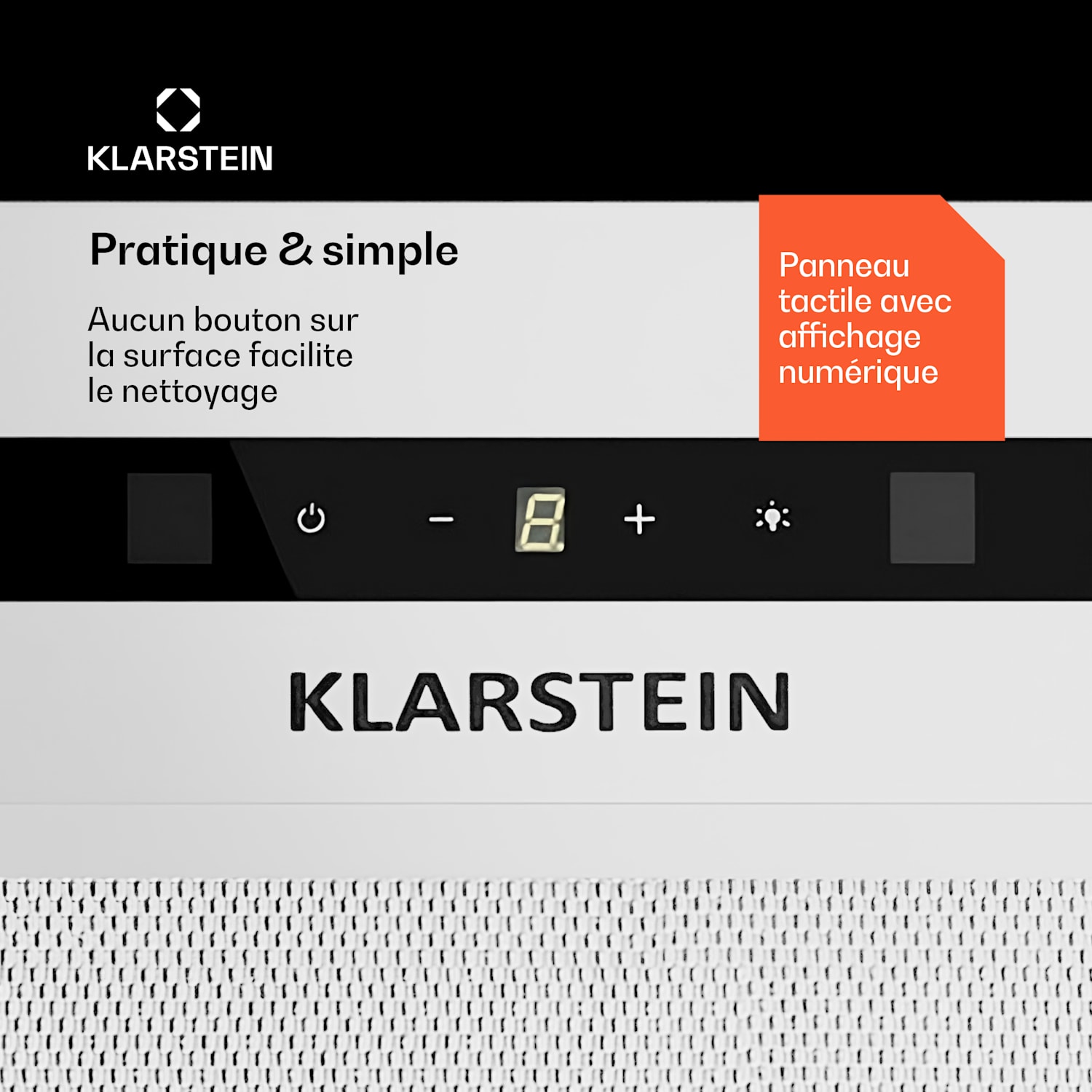 Paolo 52 afzuigkap inbouw 52 cm 439 m³/h led touch A++ 52 cm | Wit