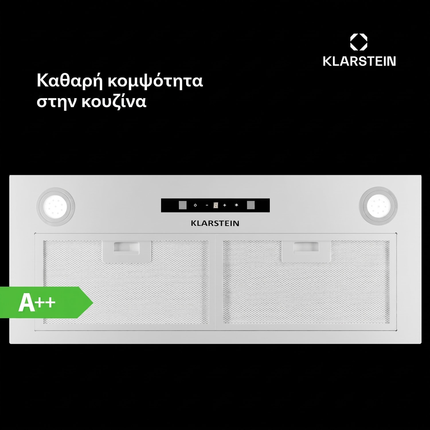 Paolo 72cm 520m³/h Εντοιχιζόμενος Απορροφητήρας Λευκός 72 εκ | Λευκό
