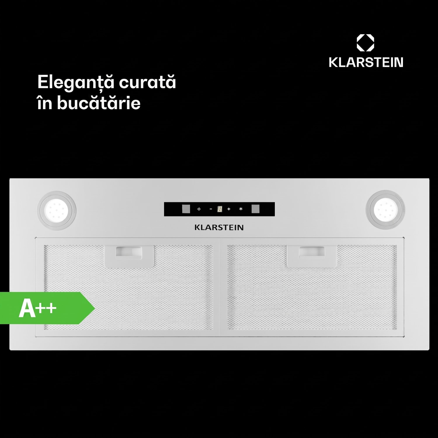 Paolo 72 Hotă de bucătărie încorporabilă 72 cm 520 m³/h LED Touch A++ 72 cm | Alb