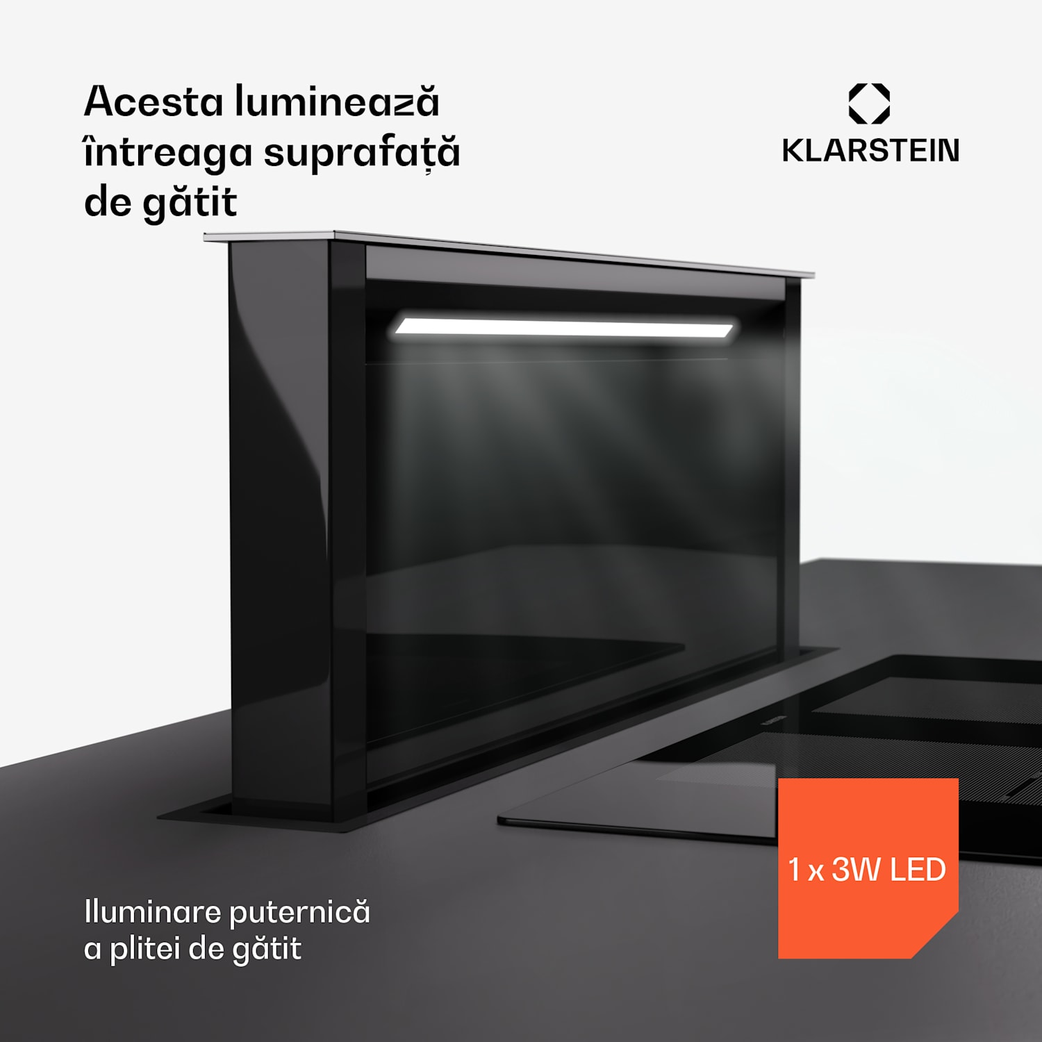 Royal Flush Eco 75, hotă, 75 cm, 604 m³/h, EEK A++, inclusiv filtre 