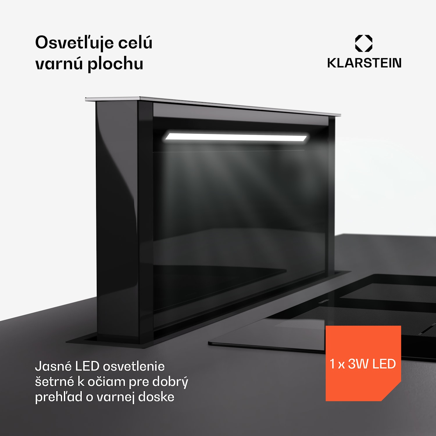 Royal Flush Eco 75, digestor, 75 cm, 604 m³/h, EEK A++, vrátane filtrov s aktívnym uhlím 