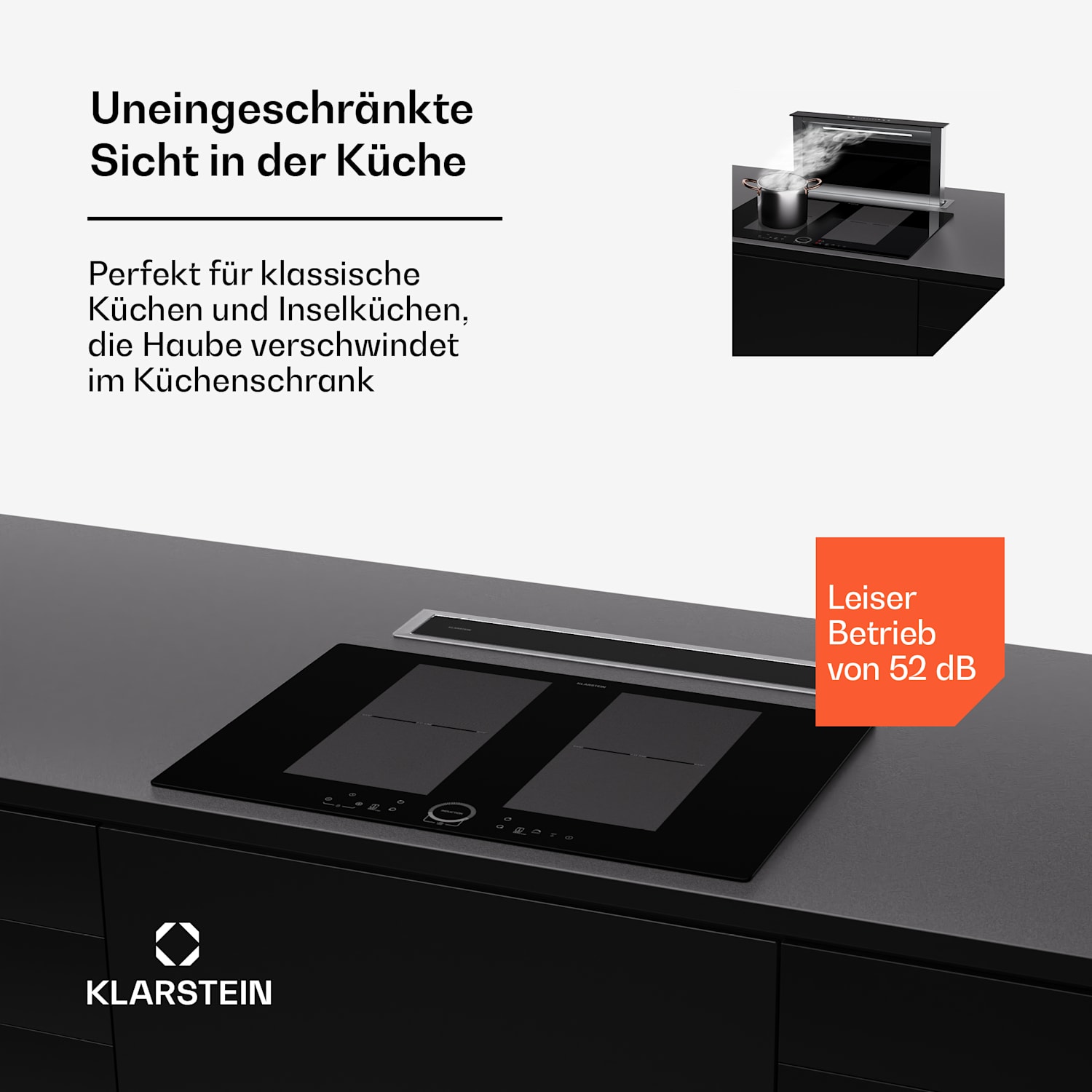 Royal Flush Eco Slim 60 Dunstabzugshaube 60 cm 650 m³/h EEK A 