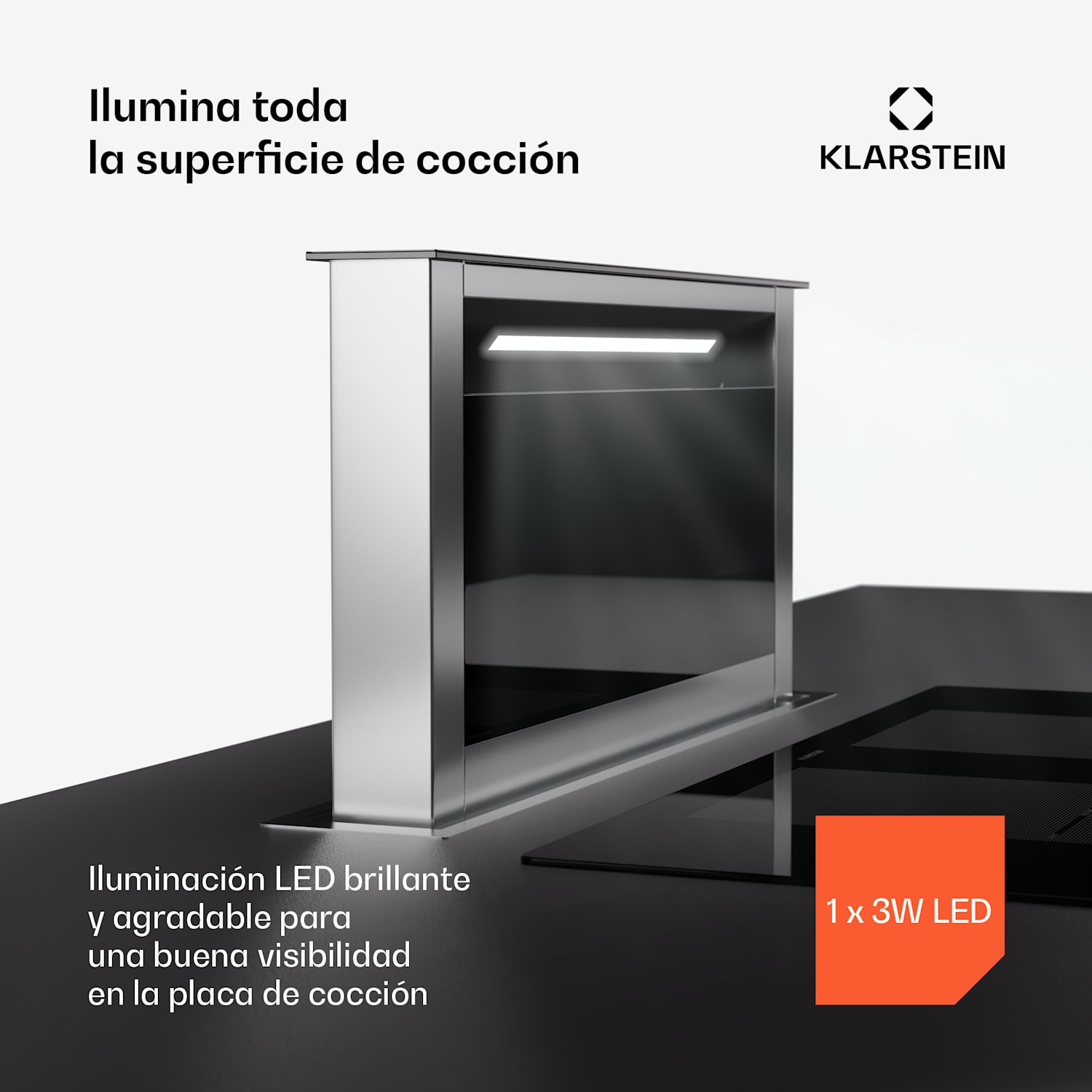 Campana extractora Royal Flush Eco Slim 60 60 cm 650 m³/h CEE A 