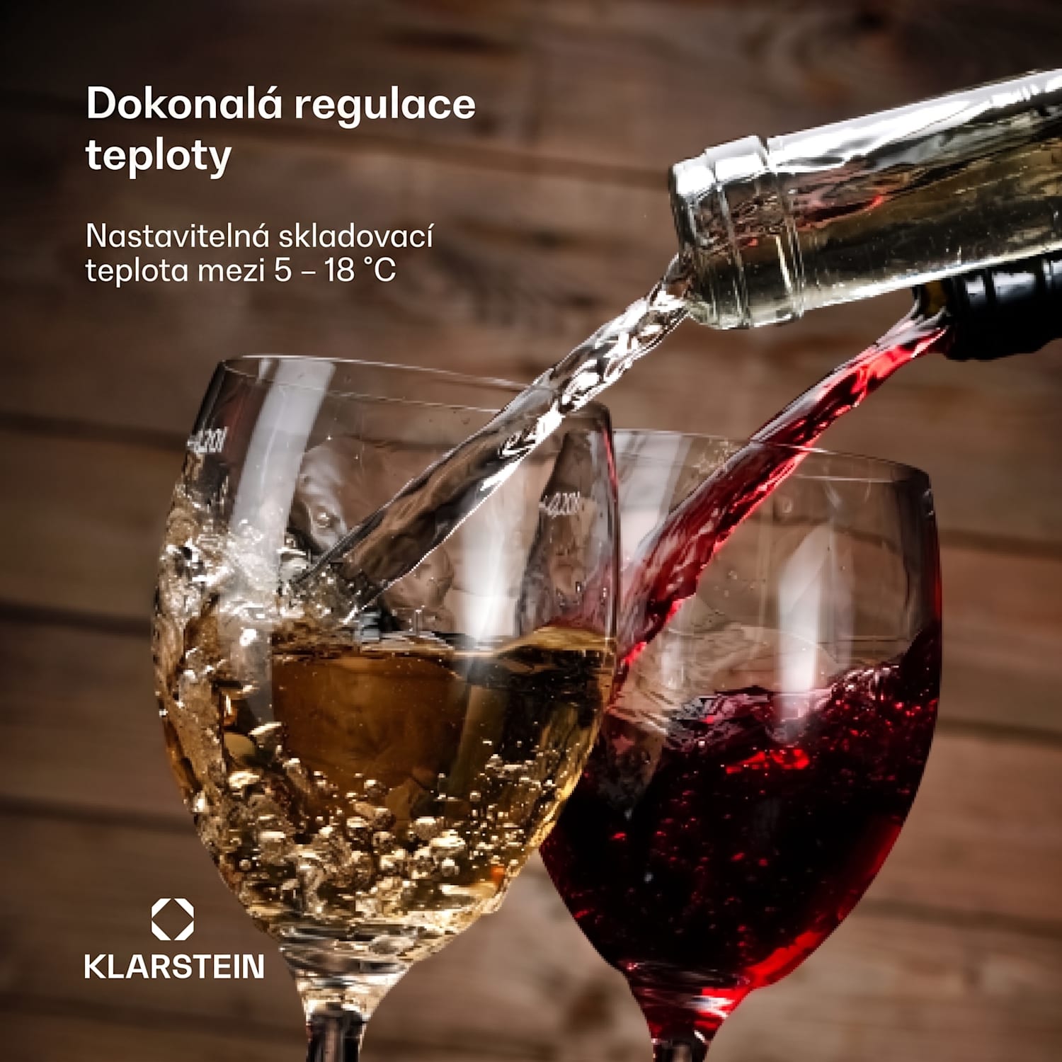 Shiraz Premium Smart 18, vinotéka na 18 lahví 18 lahví