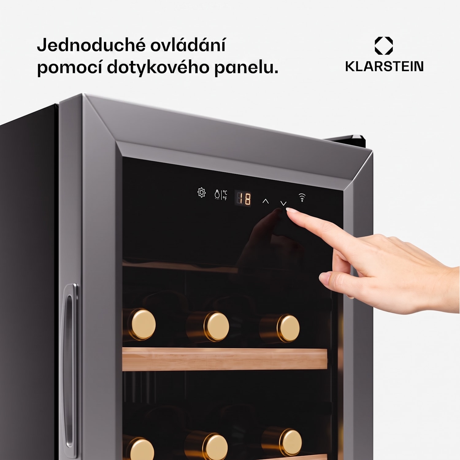 Shiraz Premium Smart 18, vinotéka na 18 lahví 18 lahví