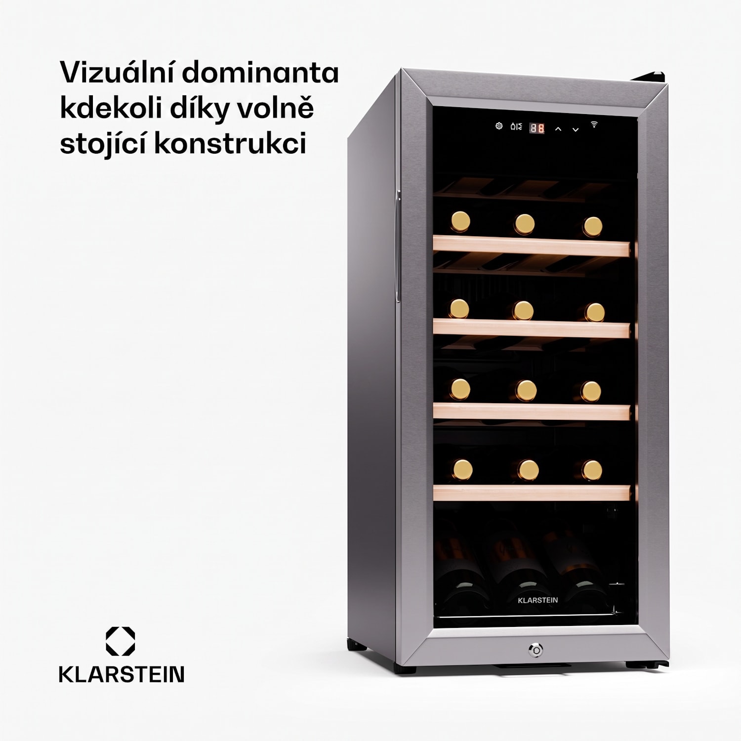 Shiraz Premium Smart 18, vinotéka na 18 lahví 18 lahví