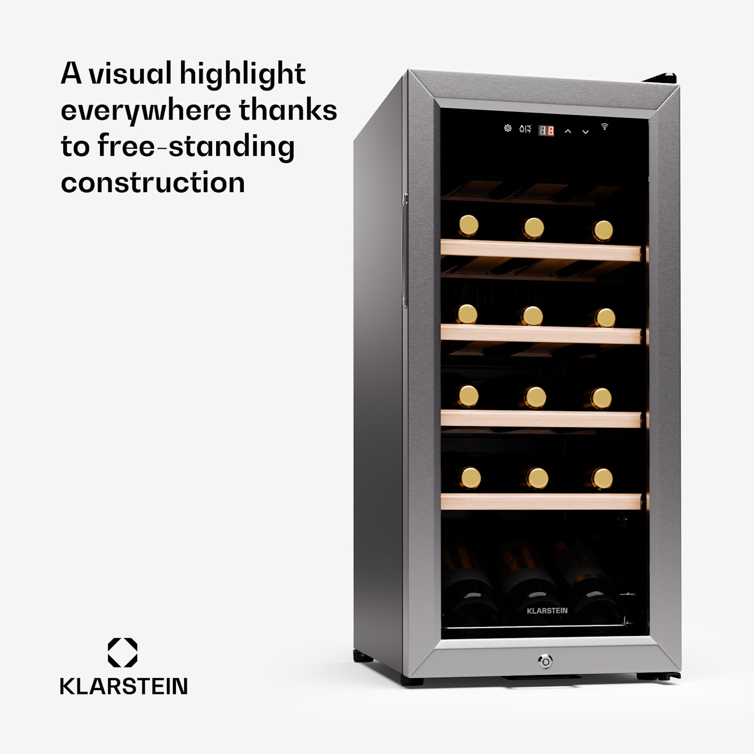 Shiraz Premium Smart 18, Hladnjak za vino za 18 boca 