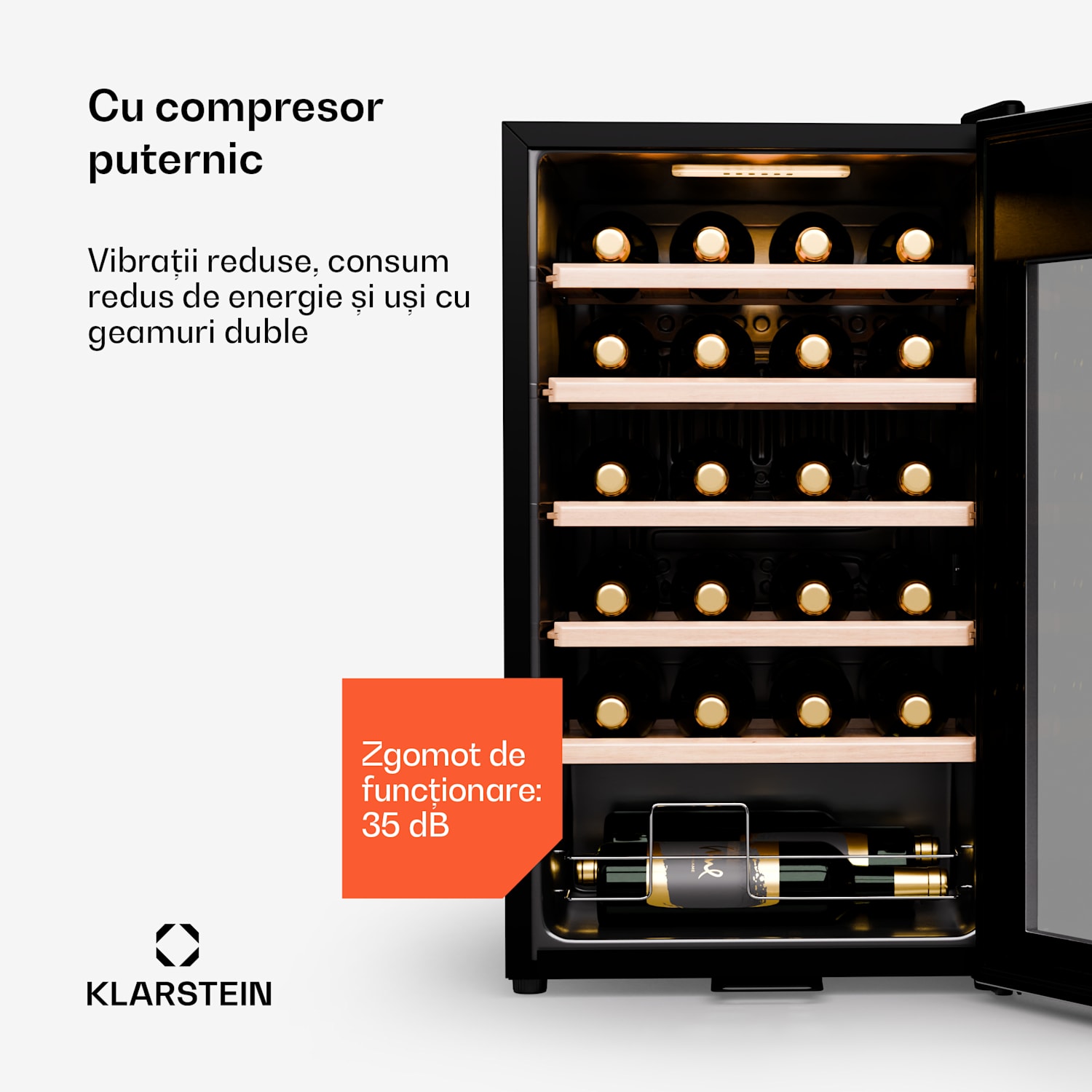 Shiraz Premium Smart 24, frigider pentru vinuri 24 de sticle