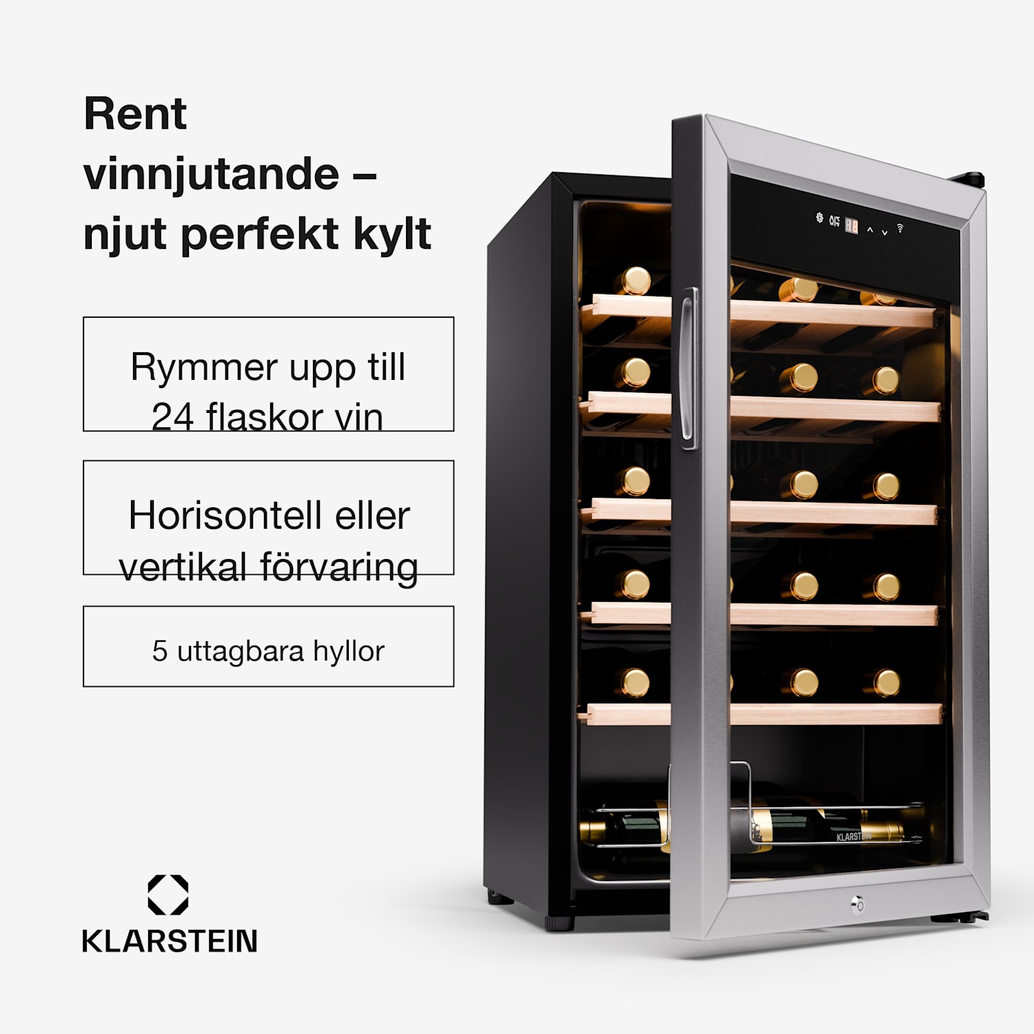 Shiraz Premium Smart 24 vinkyl 24 flaskor