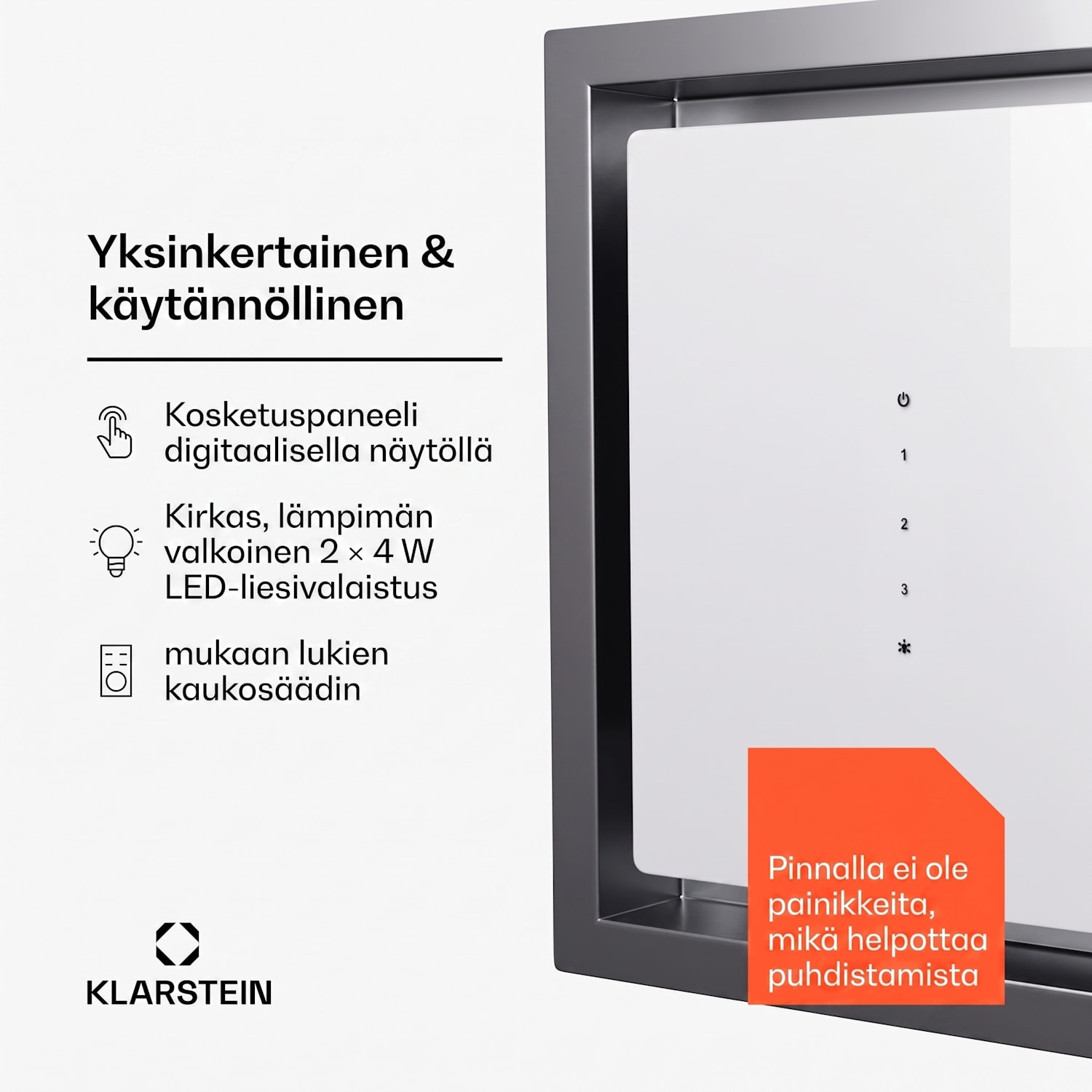 High Line Eco 77 kattotuulettimen 77 cm 436 m³/h portaallinen kaukosäädin ja ympärisäteilyvalo 77 cm | Valkoinen