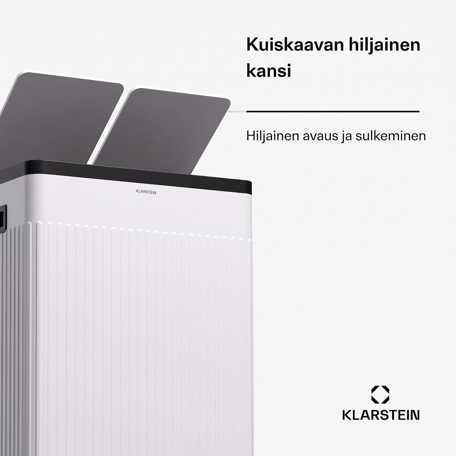 Grama 60 poljinroskis 60 l / 2 x 30 l meluton PP retro 60 l | Valkoinen