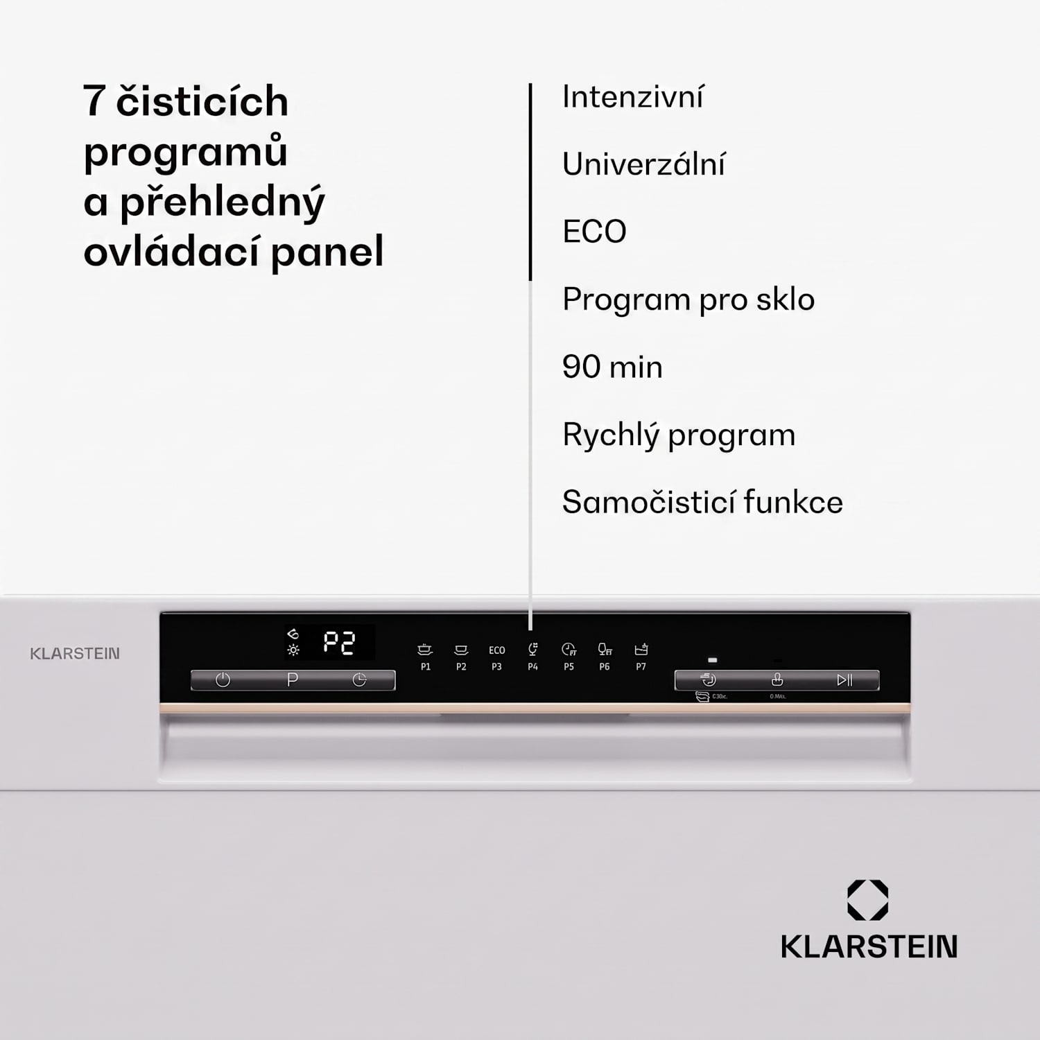 Amazonia Eco 8, myčka nádobí Červená / Stříbrná metalíza