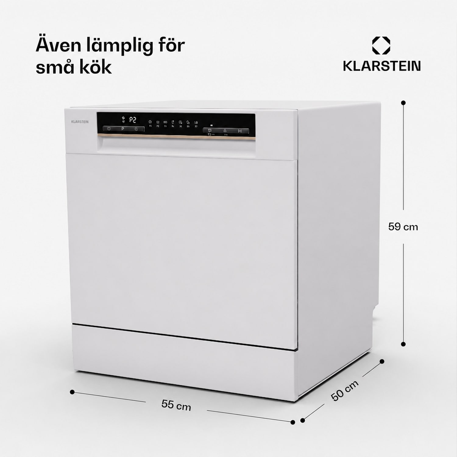 Amazonia Eco 8 diskmaskin Vit / Silver Metallic