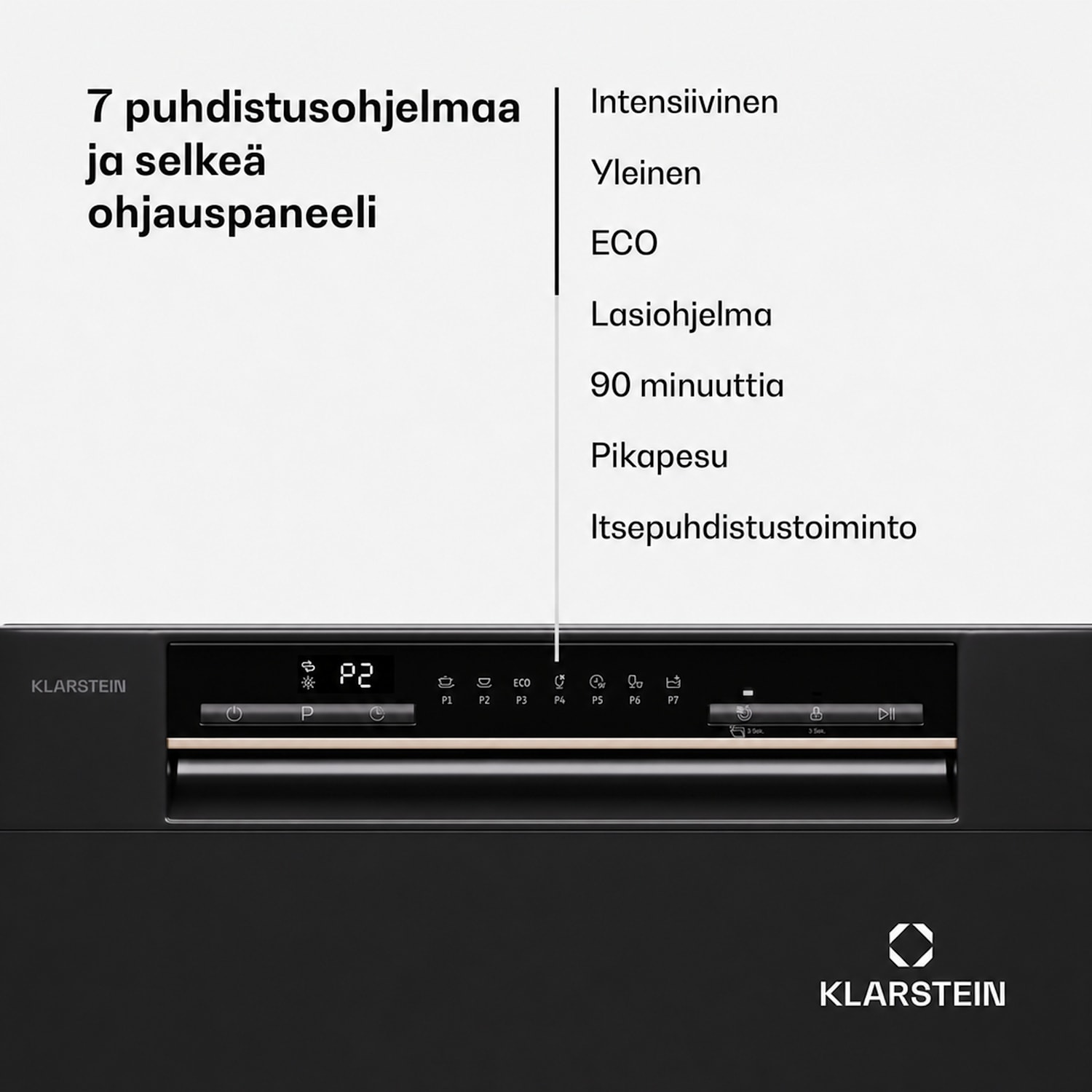 CloudShade markiisi | Älykäs ohjaus | UV-suoja | Seinälle asennettava 250 cm | Avoin taitettava varsi markiisi | Tummanharmaa