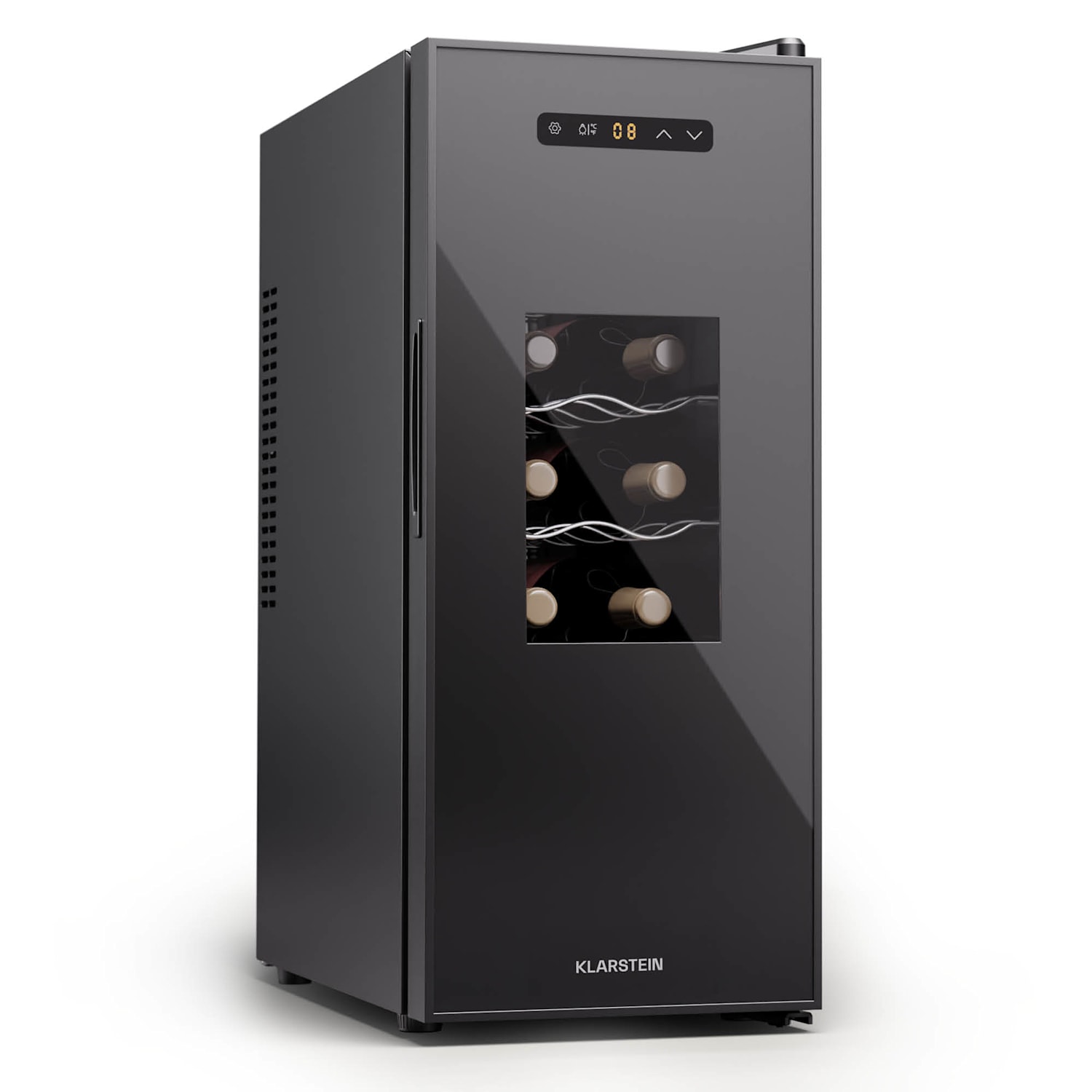 Silent Vino 12 Uno Slim cantinetta vino, 30 l / 12 bottiglie, 5-18 °C, touch 