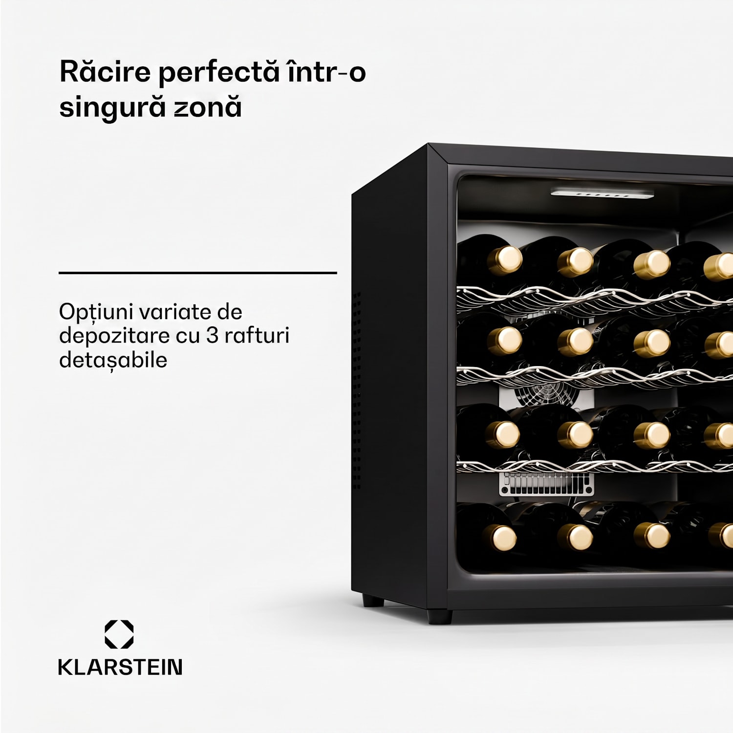 Silent Vino 16 Uno, Frigider pentru vin, 1 zona / 16 sticle 