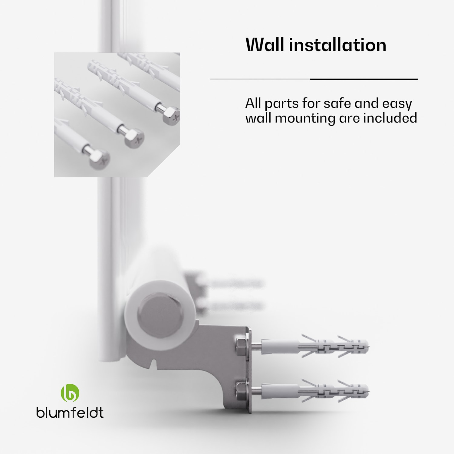 Ontario, радиатор, 100 x 60, 1/2" странична и централна връзка, монтаж на стена, 681 W 