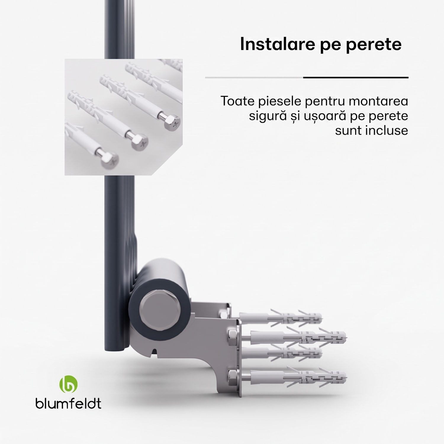 Ontario, radiator, 30 x 120, conexiune 1/2", montaj pe perete, 733 W 30 x 120 cm | linie dublă | Antracit
