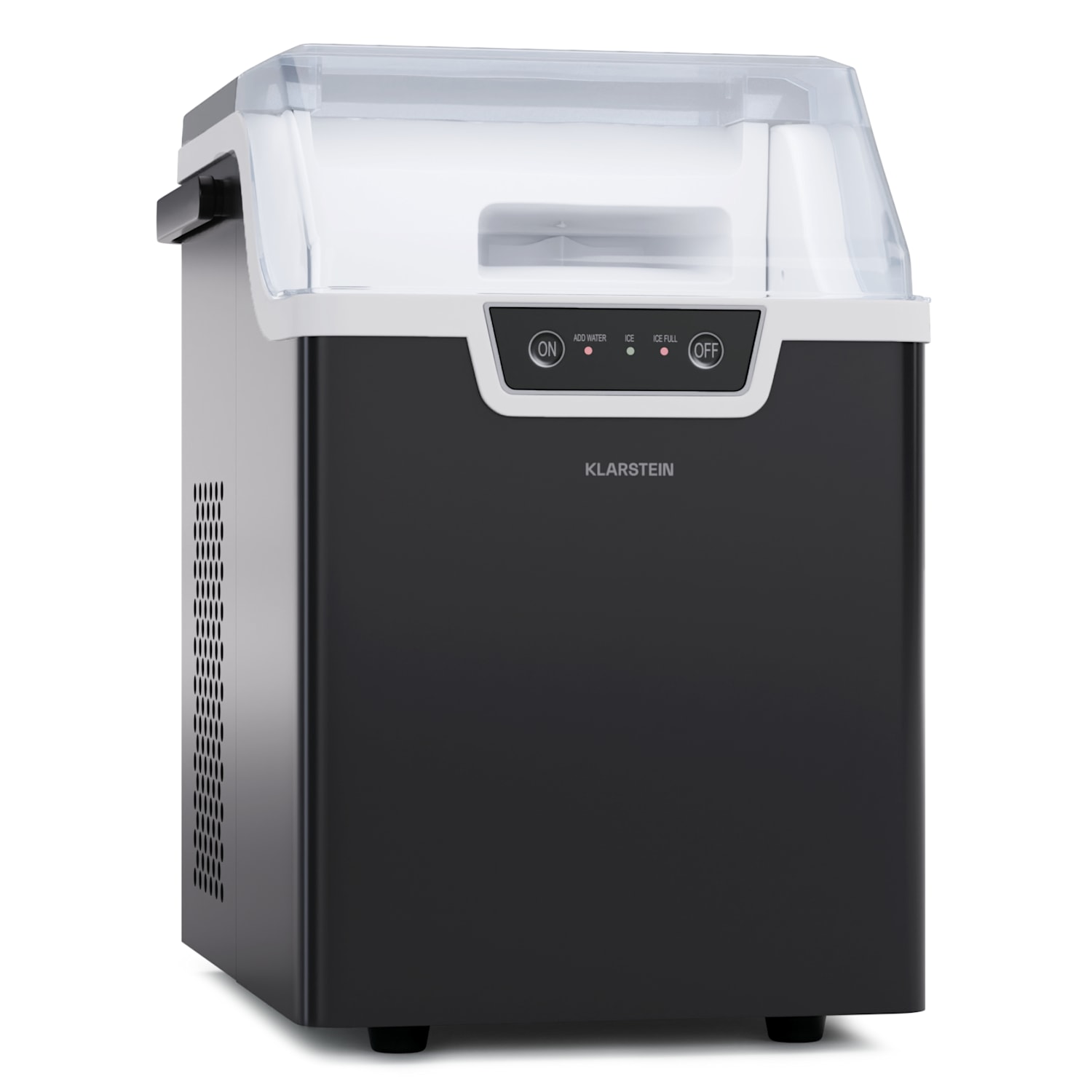 Jégkocka készítő gép, Wallberg Nugget Ice Maker Fekete