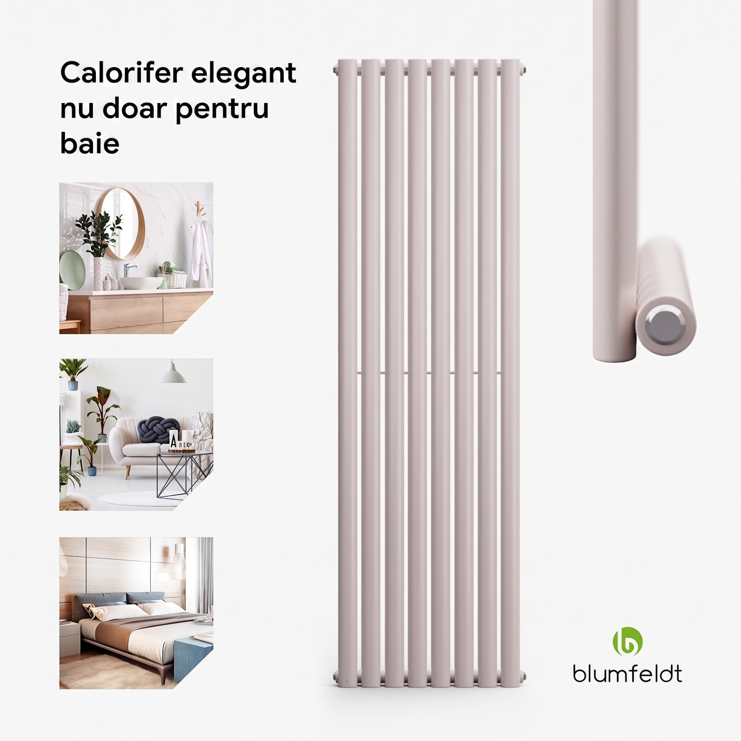 Tallheo, 47 x 160, radiator, radiator tubular, 728 W, apă caldă, 1/2 160 x 47 cm | o linie | Nisip