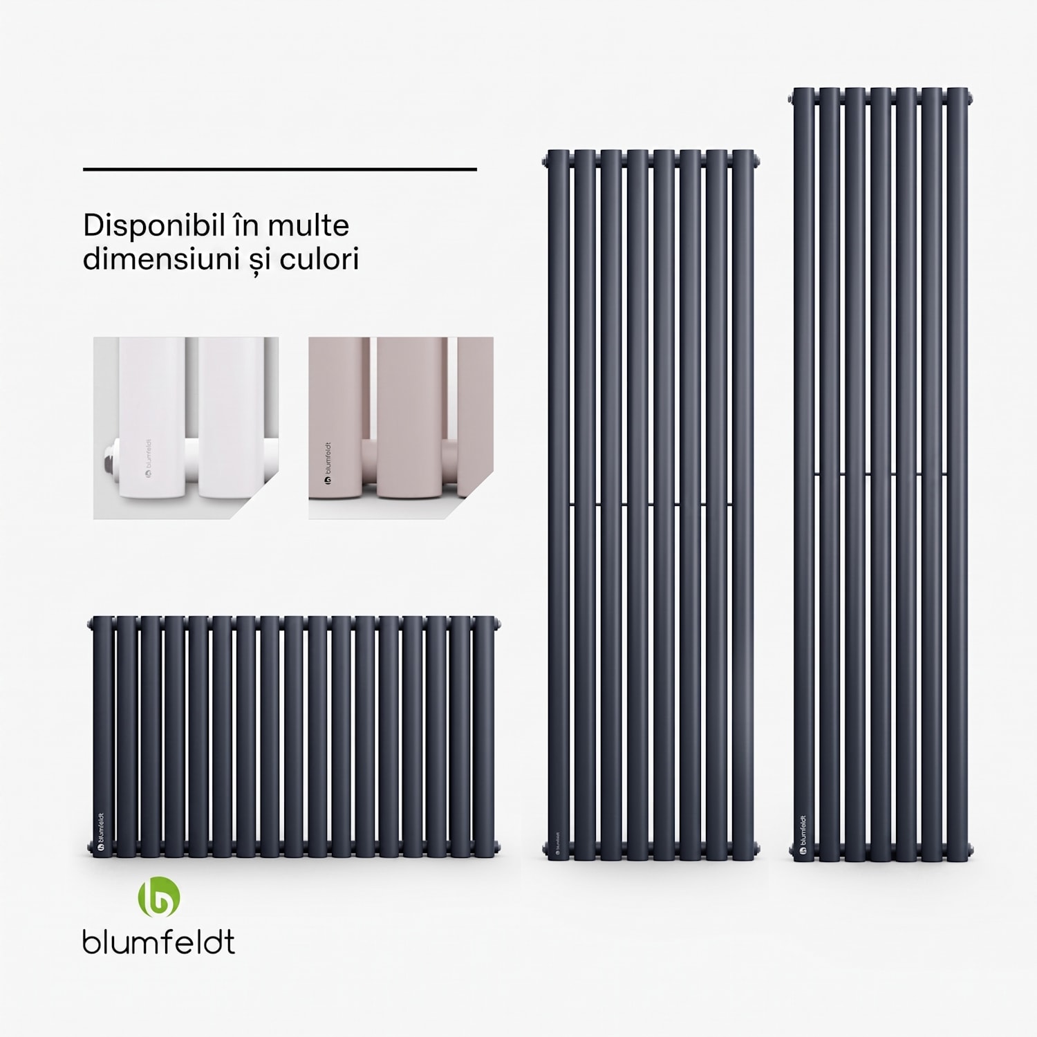Tallheo, 47 x 160, radiator, radiator de baie, radiator tubular, 1472 W, apă caldă, 1/2 160 x 47 cm | linie dublă | Antracit