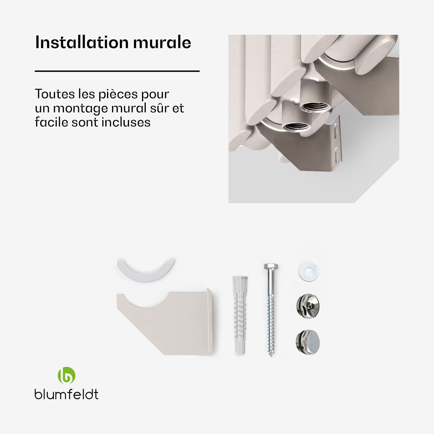 Tallheo 47 x 160 cm radiateur sèche-serviettes tubulaire 1472 W eau chaude 1/2 160 x 47 cm | double rangée | Sable