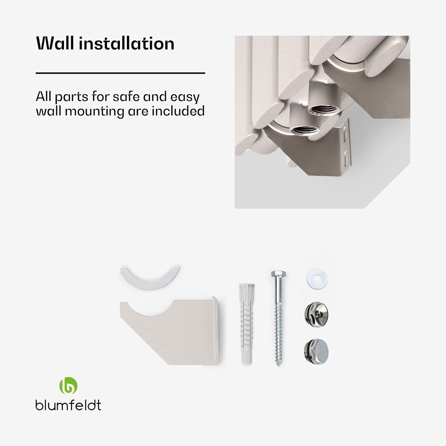 Tallheo 47 x 160 cm radiator bathroom radiator tubular radiator 1472 W hot water 1/2 160 x 47 cm | double row | Sand