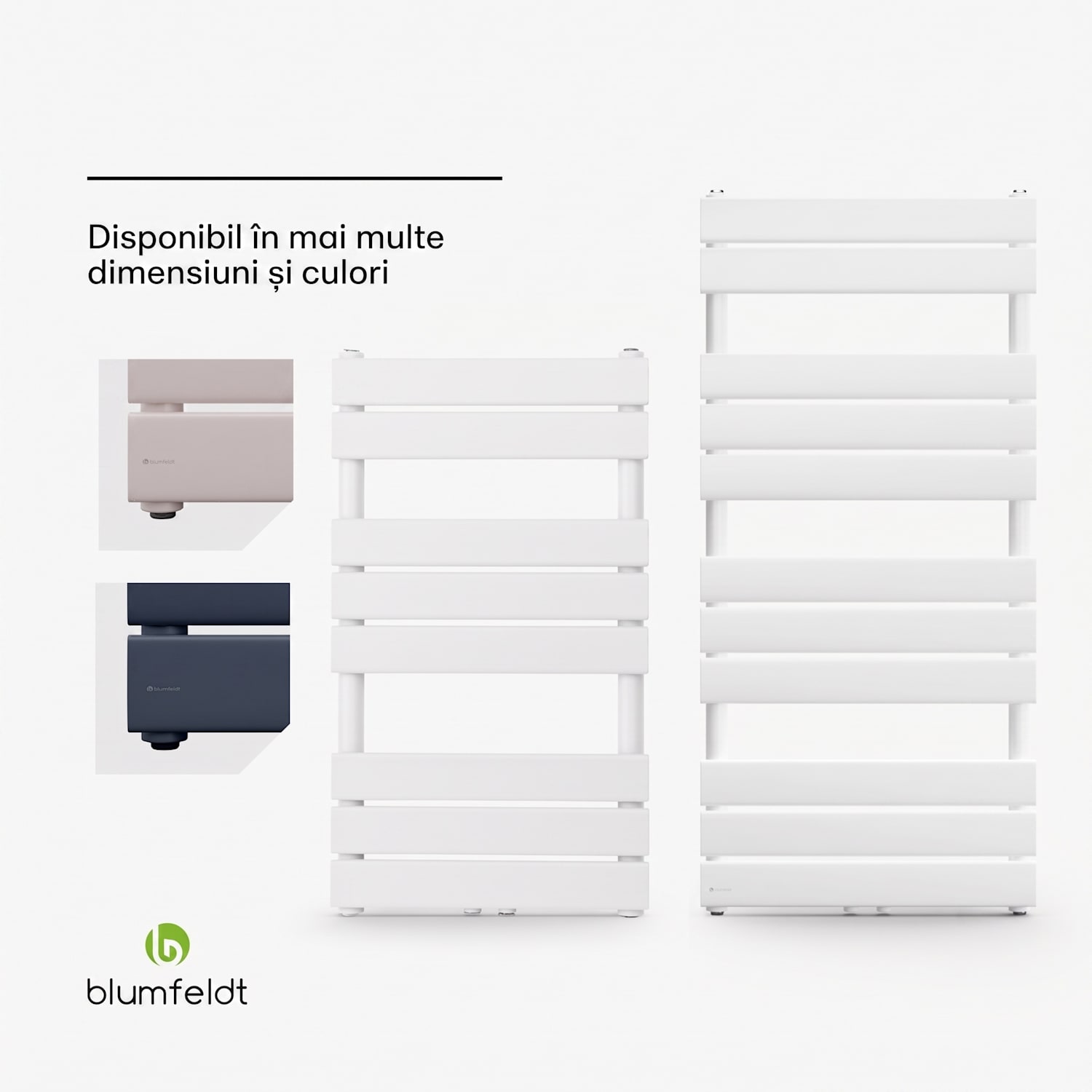 Fairmont, 50 x 107, radiator, 509 W, apă caldă, 4 șine pentru prosoape, 1/2" 50 x 107 cm | Alb