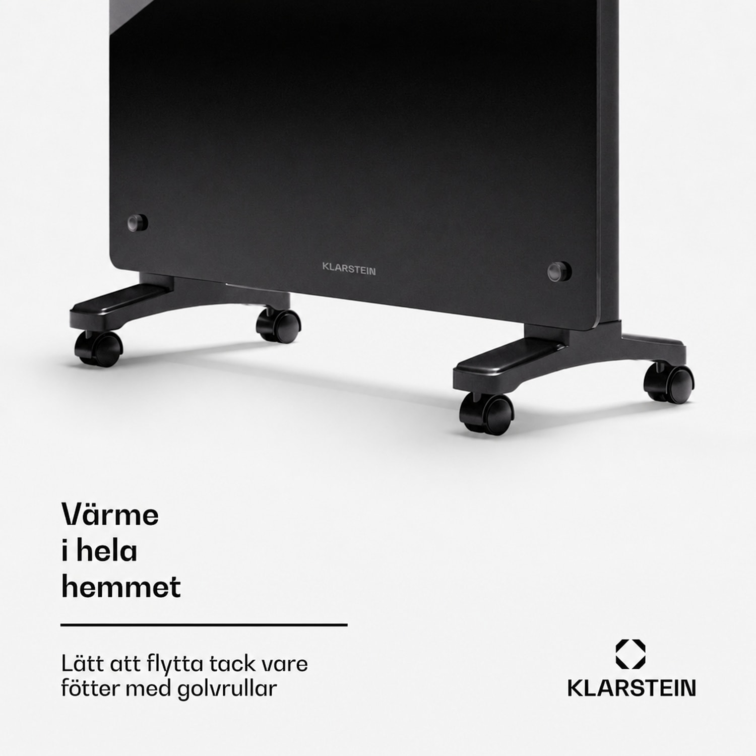 Bornholm Smart 1500 värmeelement 1500 W wifi LED IP24 1500 W | Ja | Svart