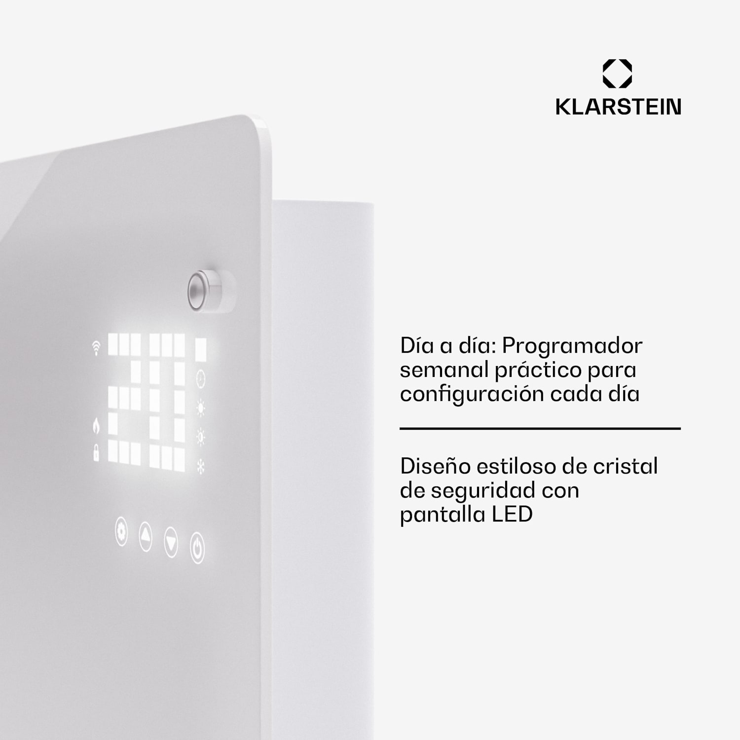 Calentador de convección Bornholm Smart 2500 ocn 2500W WiFi LED IP24 