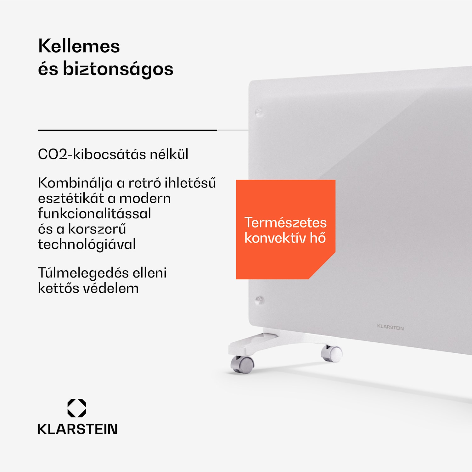 Bornholm Smart 2500, konvektor, 2500 W, WiFi, LED, IP24 