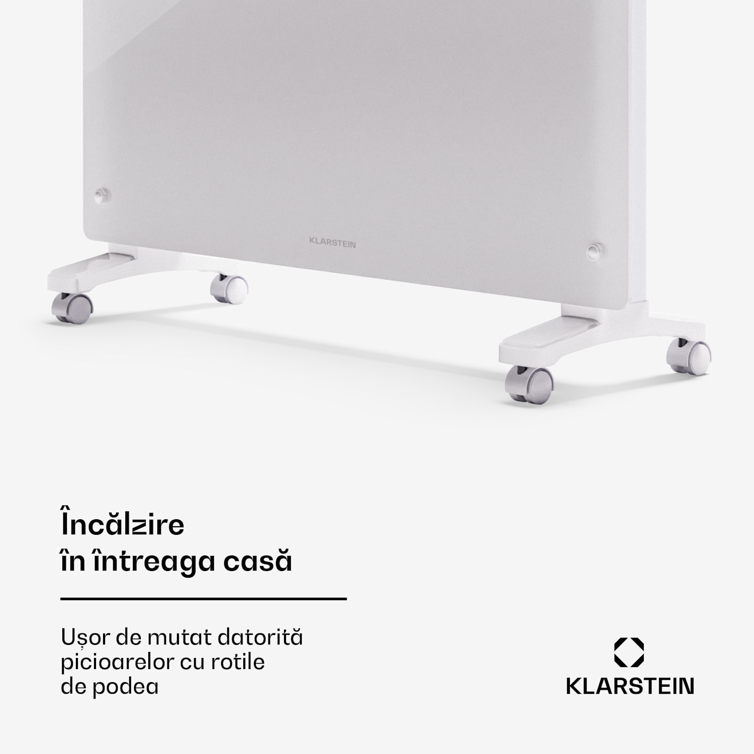 Bornholm Smart 2500, încălzitor, 2500W, WiFi, LED, IP24 2500 W | Da | Alb