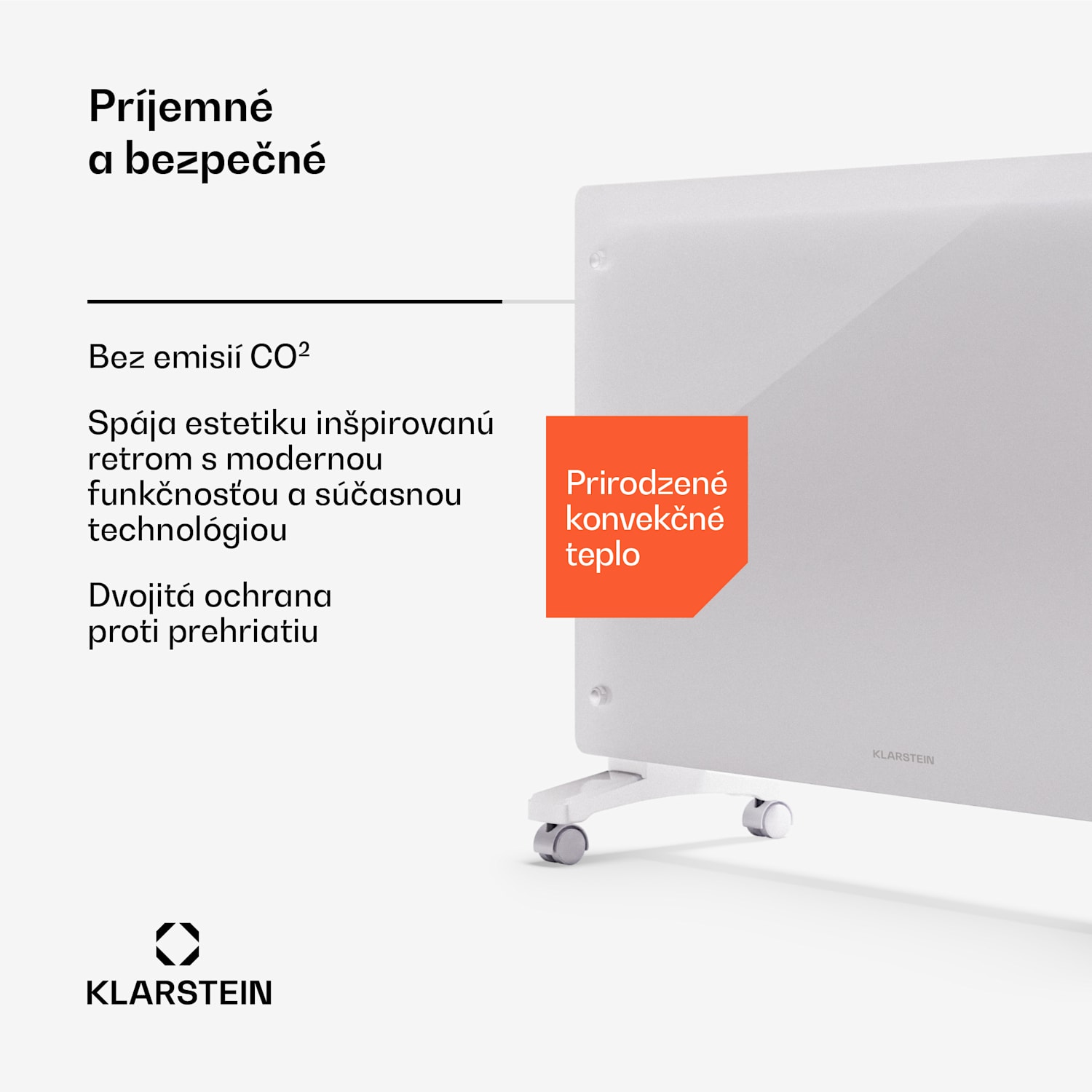 Bornholm Smart 2500, konvektor, 2500W, WiFi, LED, IP24 2500 W | Áno | Biela