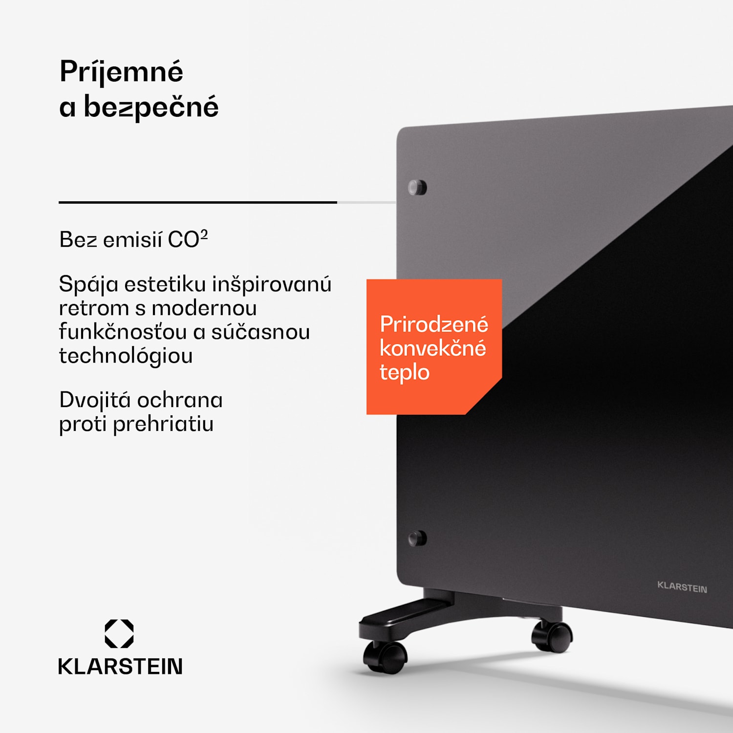 Bornholm Smart 2500, konvektor, 2500W, WiFi, LED, IP24 