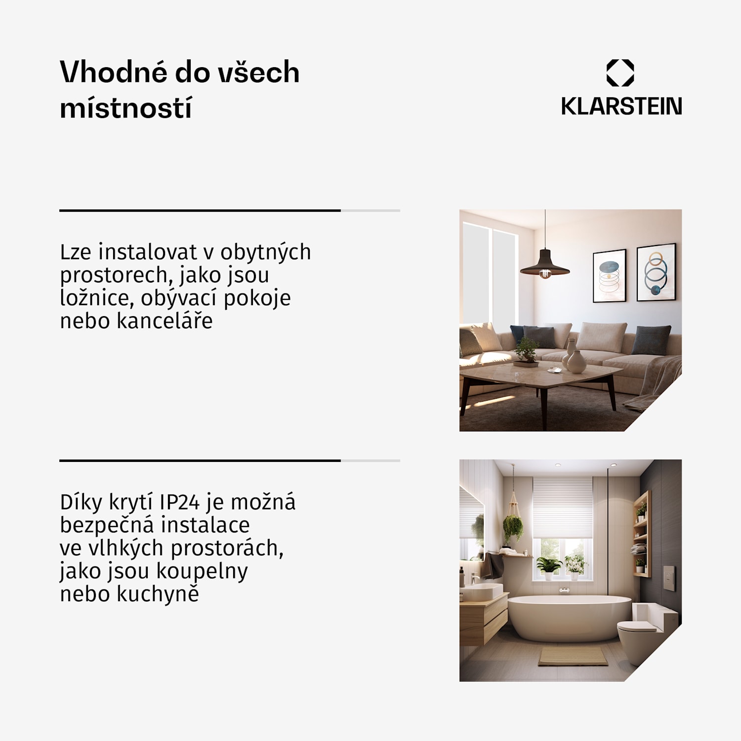 Wonderbeam 450 Hybride, infračervený ohřívač, 60 x 60 cm, 450 W, týdenní časovač, dálkové ovládání 450 W