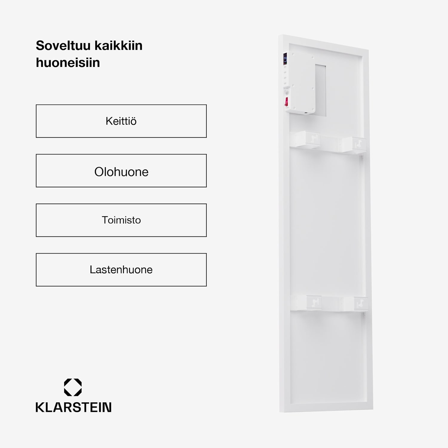 Wonderwall Air Smart 320 -infrapunalämmitin 30 x 100 cm sovellus 320 W 30 x 100 cm | 320 W