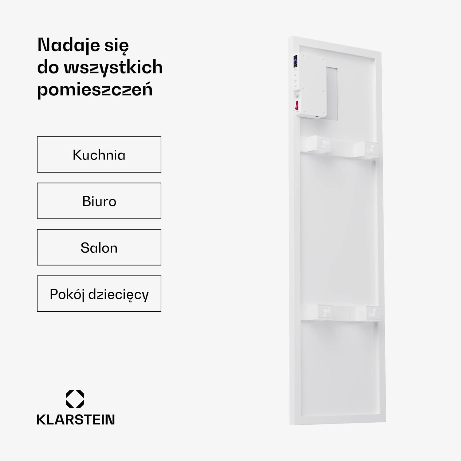 Wonderwall Air Smart 320, panel grzewczy na podczerwień, grzejnik, 30 x 100 cm, 320 W, aplikacja 30 x 100 cm | 320 W
