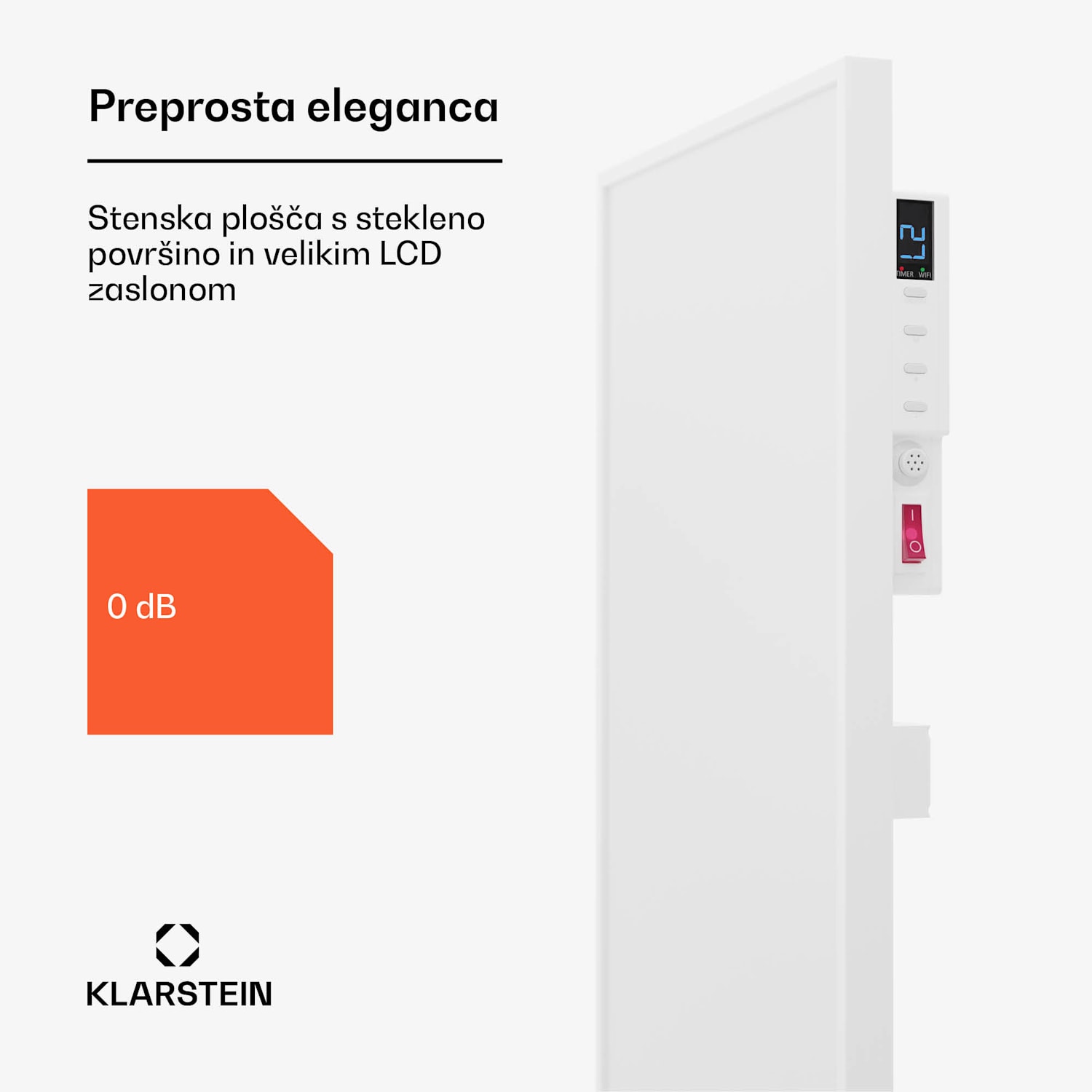 Wonderwall Air Art Smart 320, infrardeči grelnik, 30 x 100 cm, 320 W, aplikacija 30 x 100 cm | 320 W