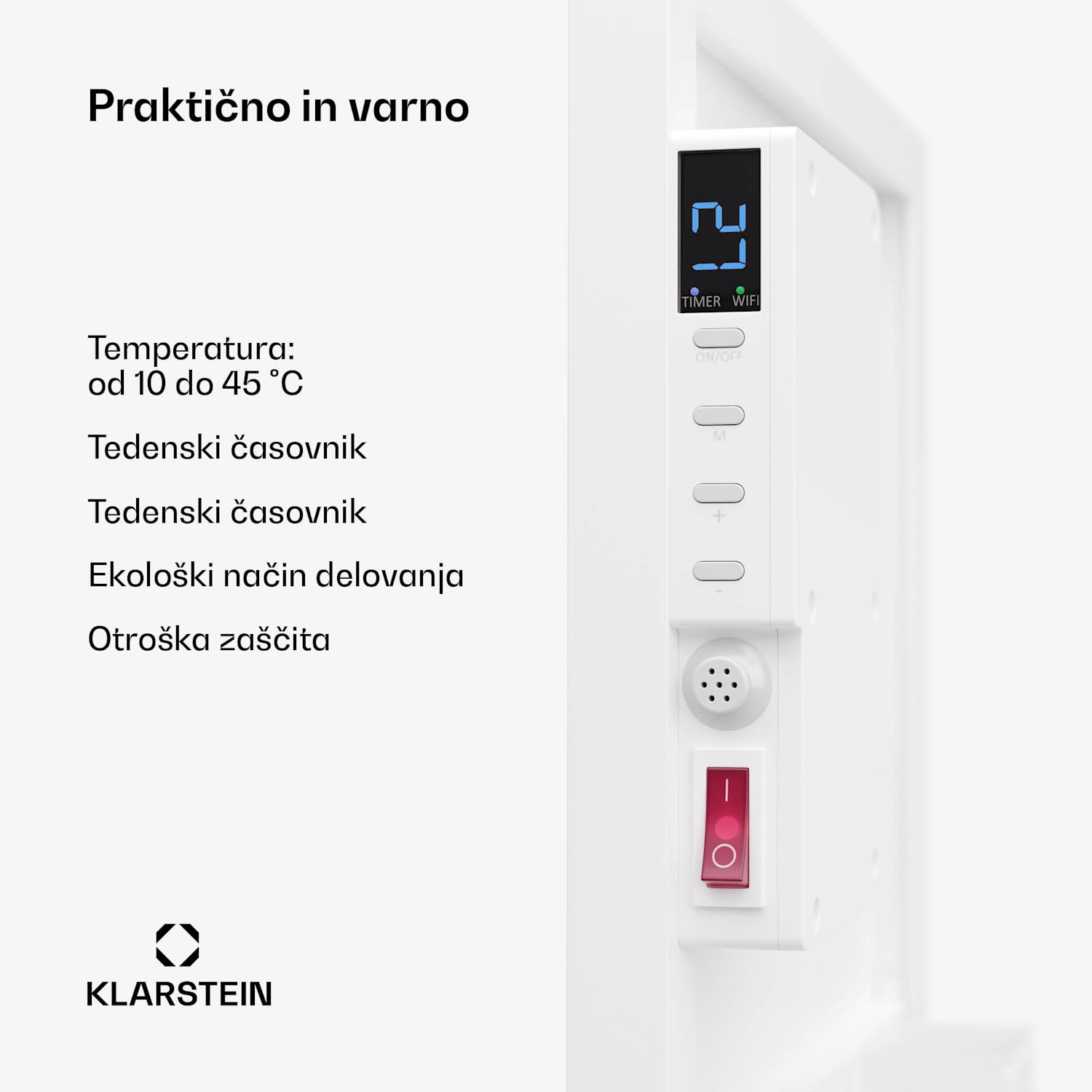 Wonderwall Air Art Smart 320, infrardeči grelnik, 30 x 100 cm, 320 W, aplikacija 30 x 100 cm | 320 W