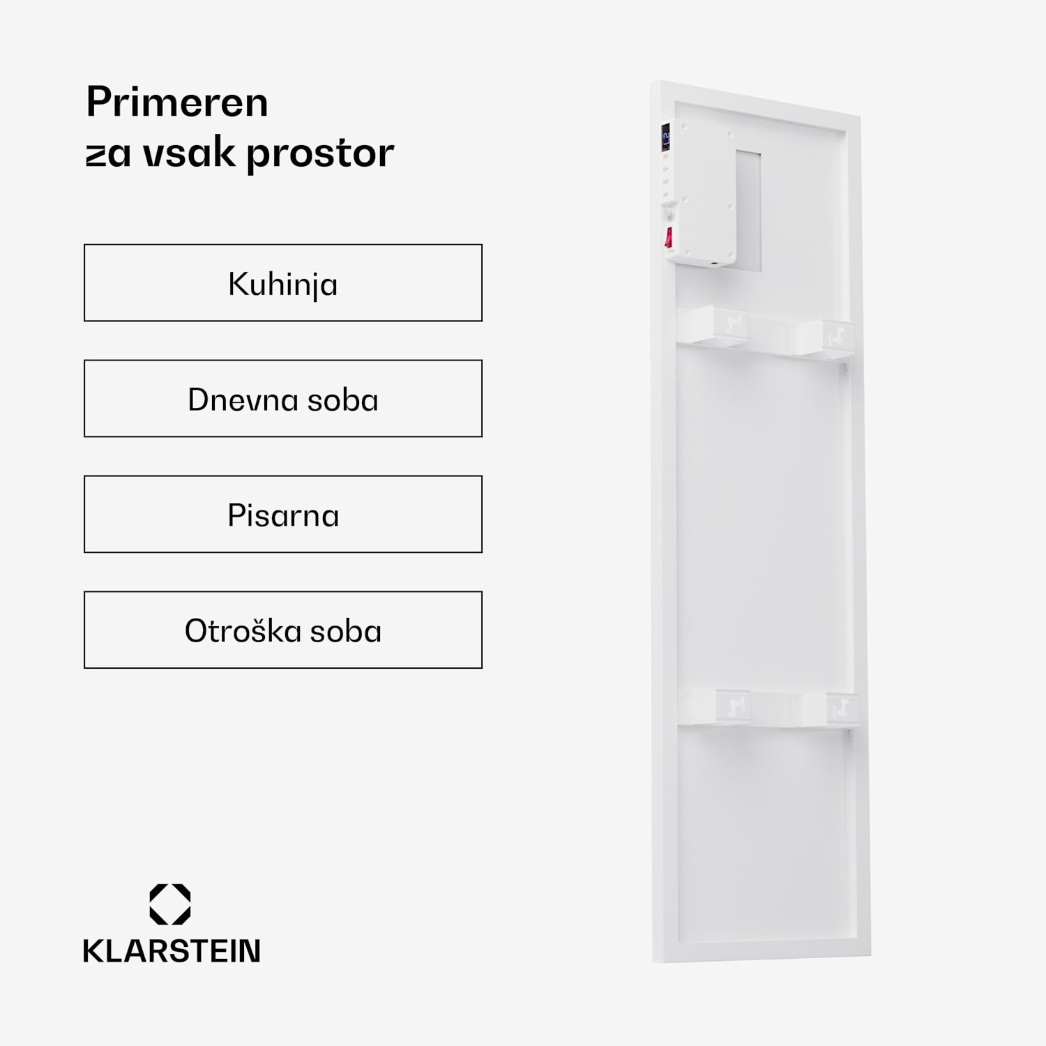 Wonderwall Air Art Smart 320, infrardeči grelnik, 30 x 100 cm, 320 W, aplikacija 30 x 100 cm | 320 W