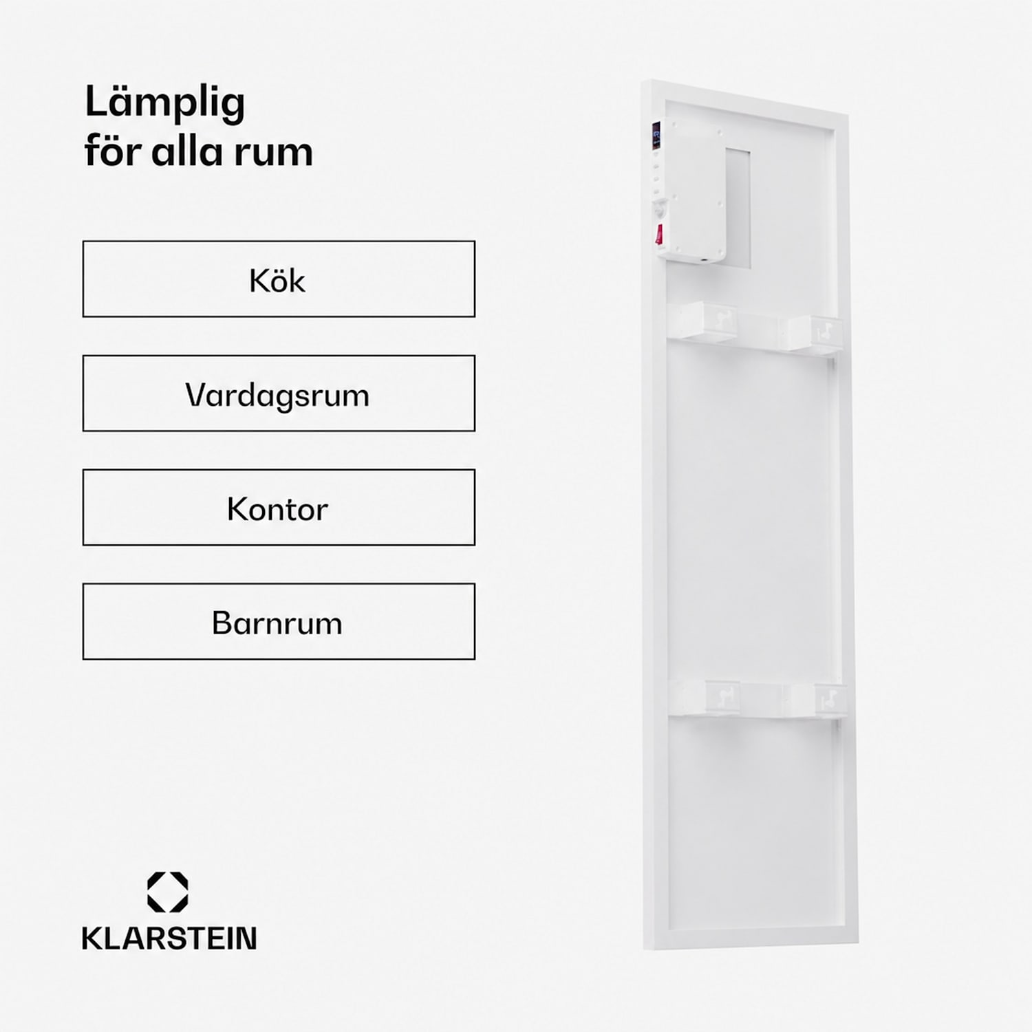 Wonderwall Air Smart 320 infravärmare 30 x 100 cm app 320 W 30 x 100 cm | 320 W