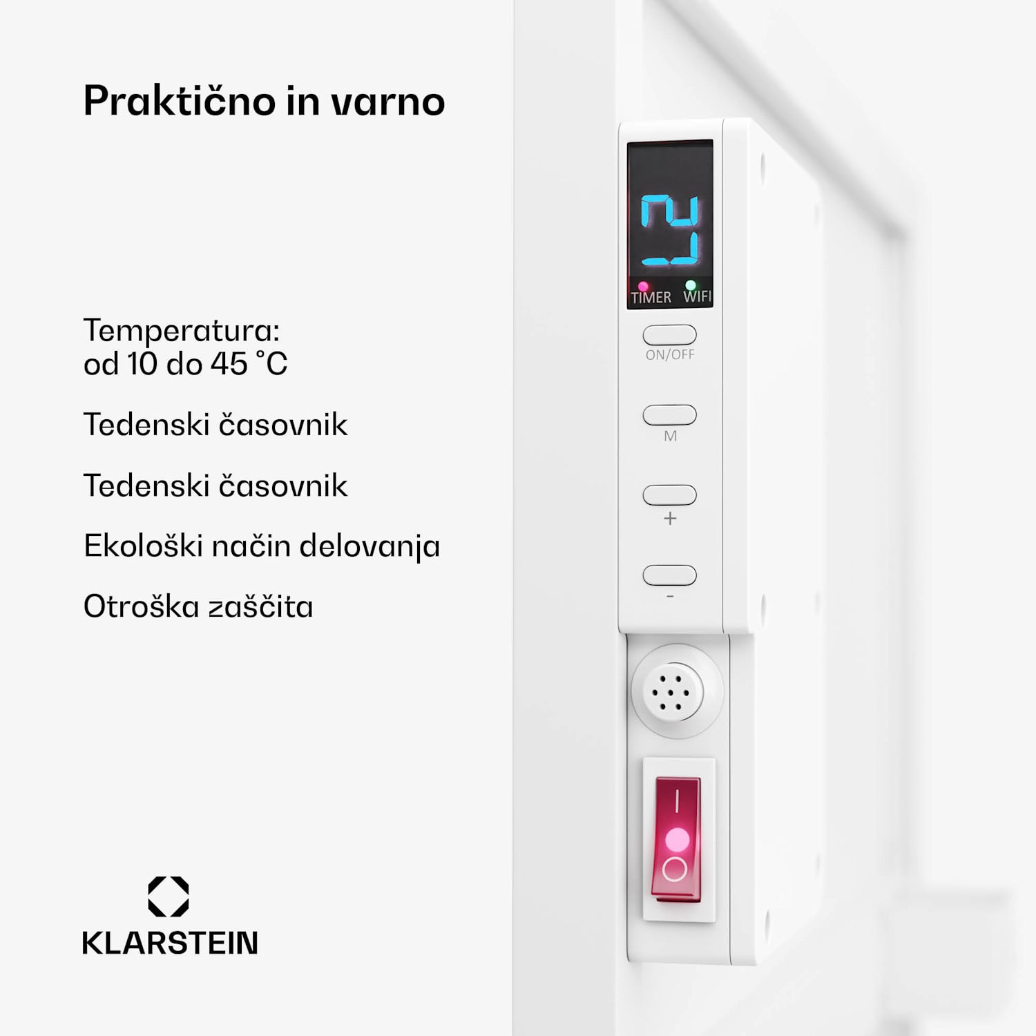 Wonderwall Air Art Smart 480, infrardeči grelnik, 50 x 90 cm, 480 W, aplikacija 50 x 90 cm | 480 W