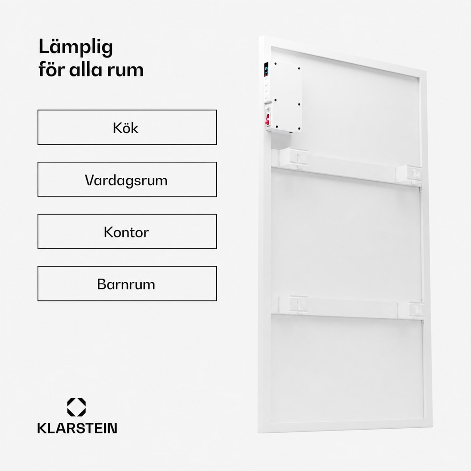 Wonderwall Air Smart 480 infravärmare 50 x 90 cm app 480 W 50 x 90 cm | 480 W